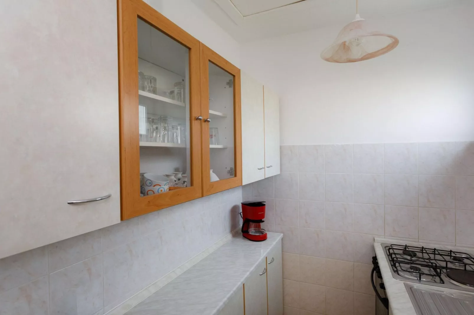 Charming and Tranquil Krk Center Apartment - One Bedroom Apartment with  Balcony-Küche