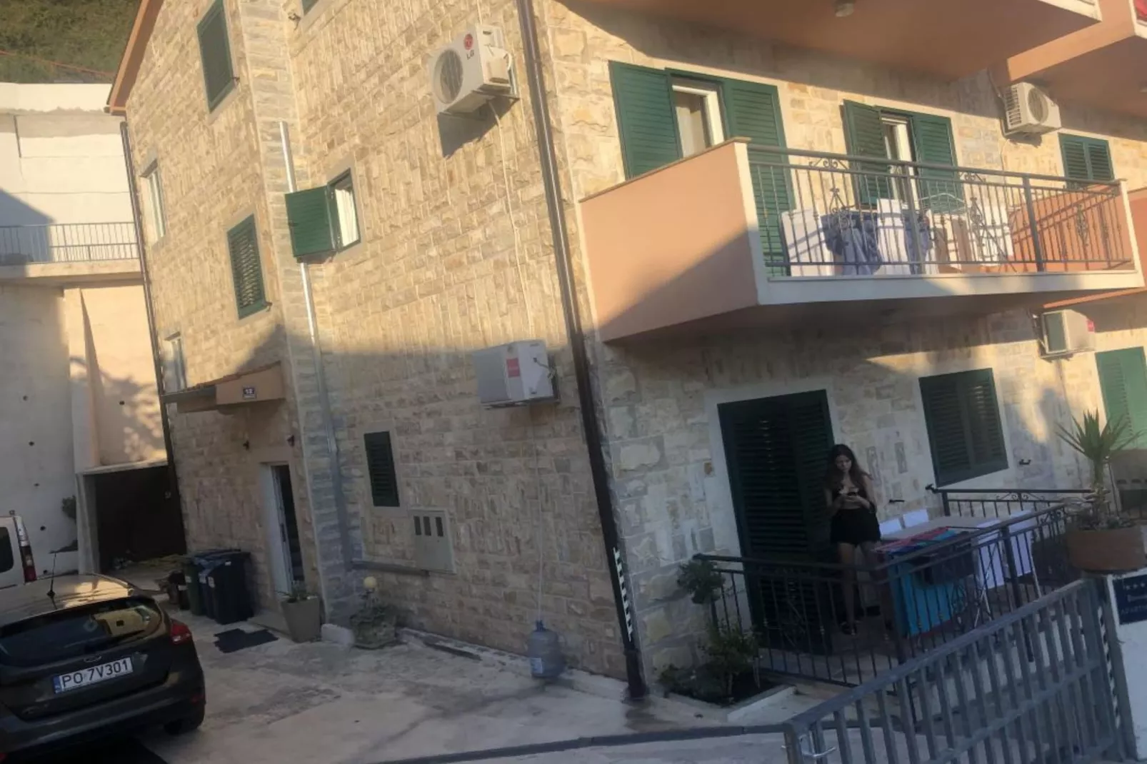 Apartmani Villa Borzic - One Bedroom Apartment with Terarce and Sea View 5-Outdoor