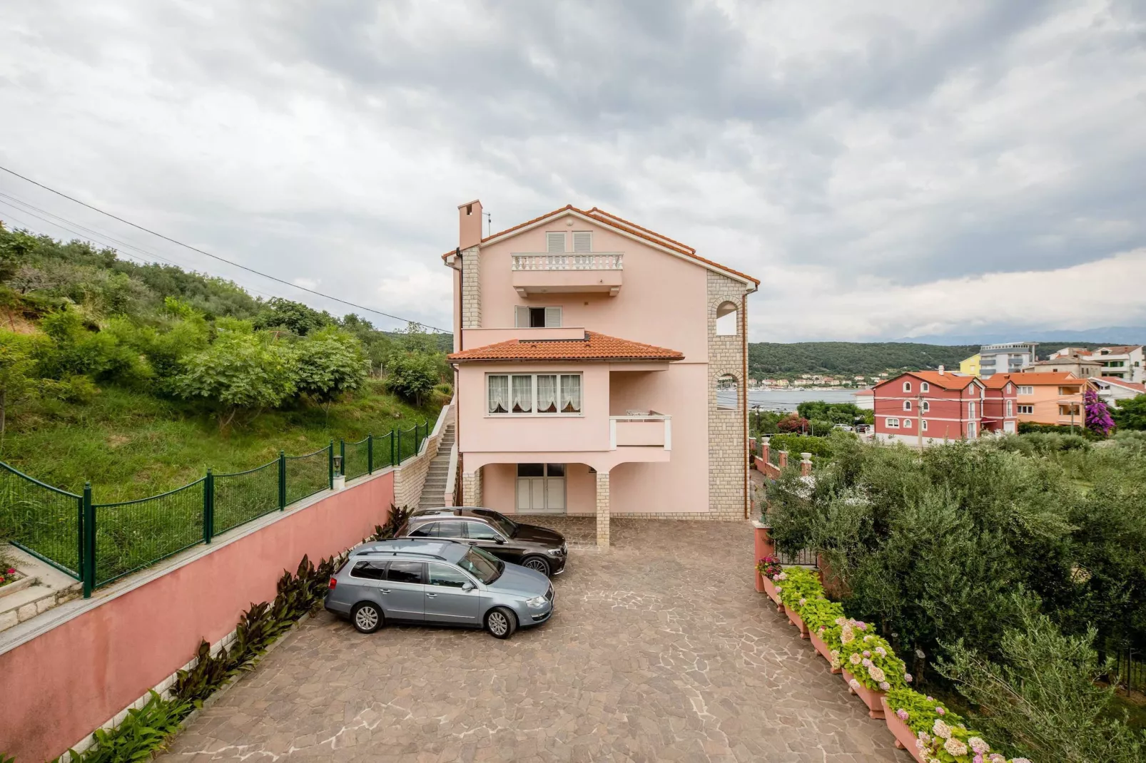 Guest House Villa Anggela - Classic Double room with Balcony and Sea View (BR1)-Outdoor