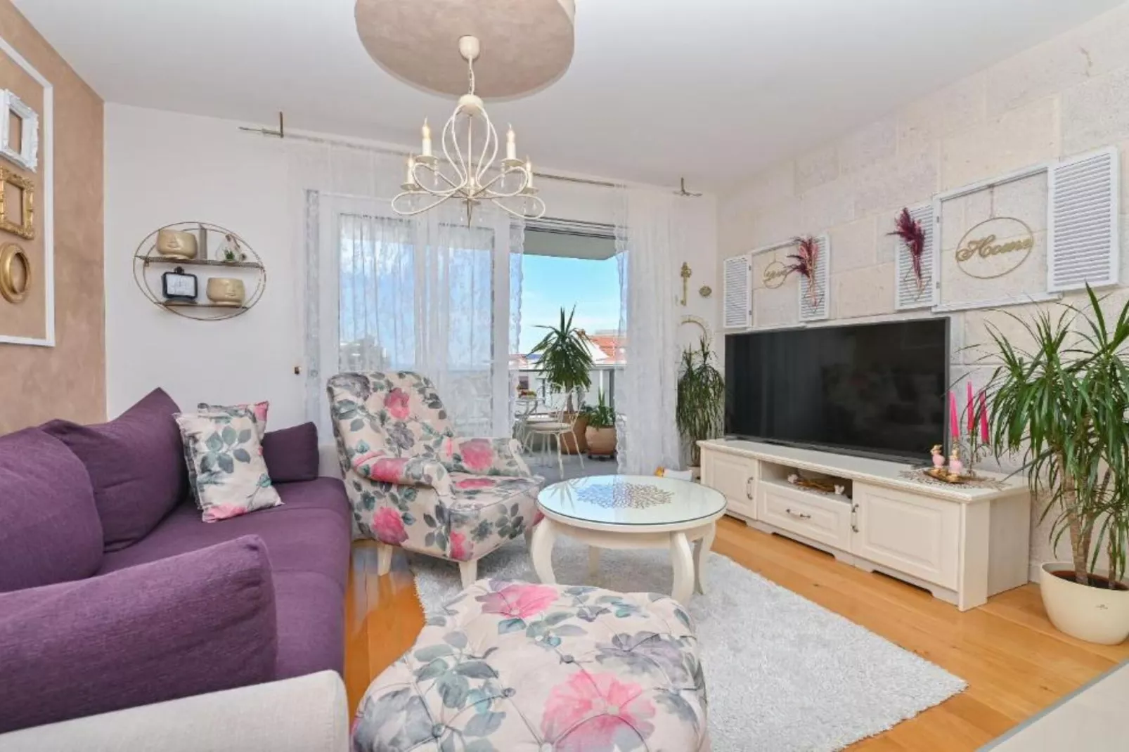 Apartment Hani 2 - Two Bedroom Apartment With Balcony And Sea View-Salon