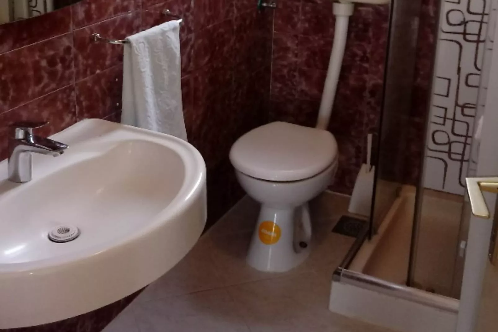 Apartments Jaman Dalmatica Čiovo - Two Bedroom Apartment with Sea View and Balcony-Bathroom