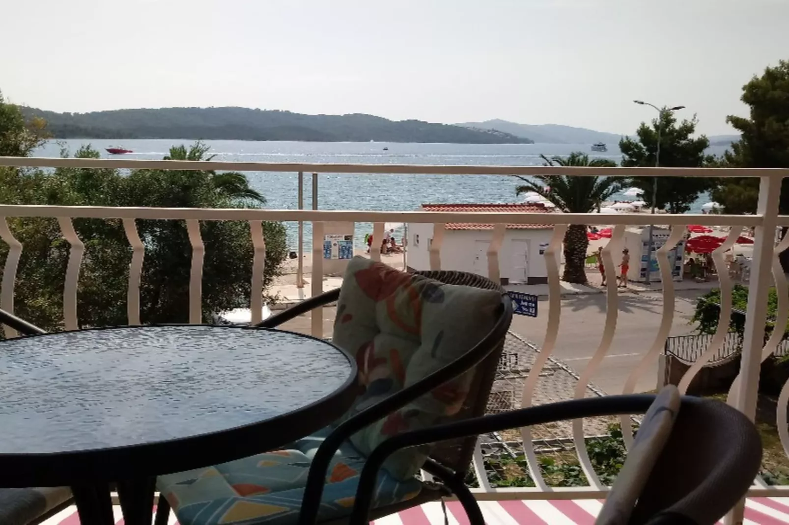 Apartments Jaman Dalmatica Čiovo - Double Room with Garden View and Balcony-Terrasse/Balkon