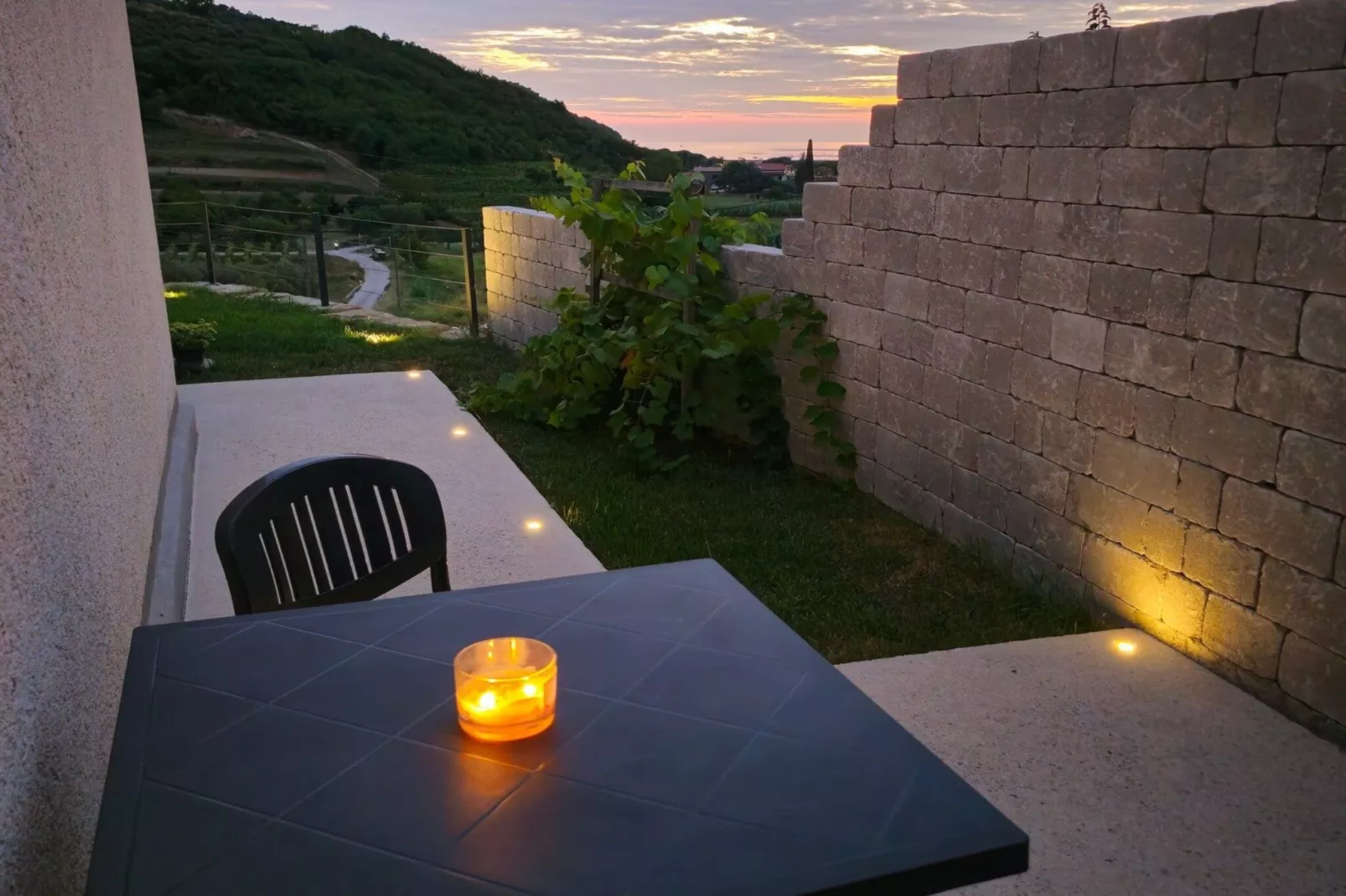 Dobrava Sea View Apartment with Terrace - Studio Apartment with Terrace