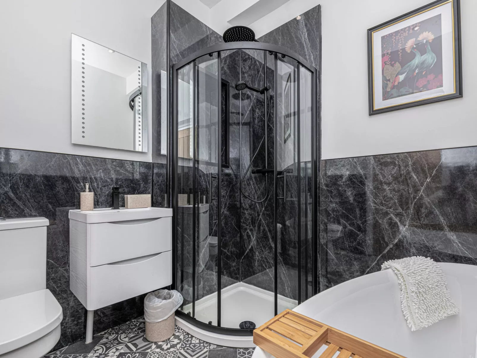 Peace Retreats Apartment - Pwllheli-Dedans