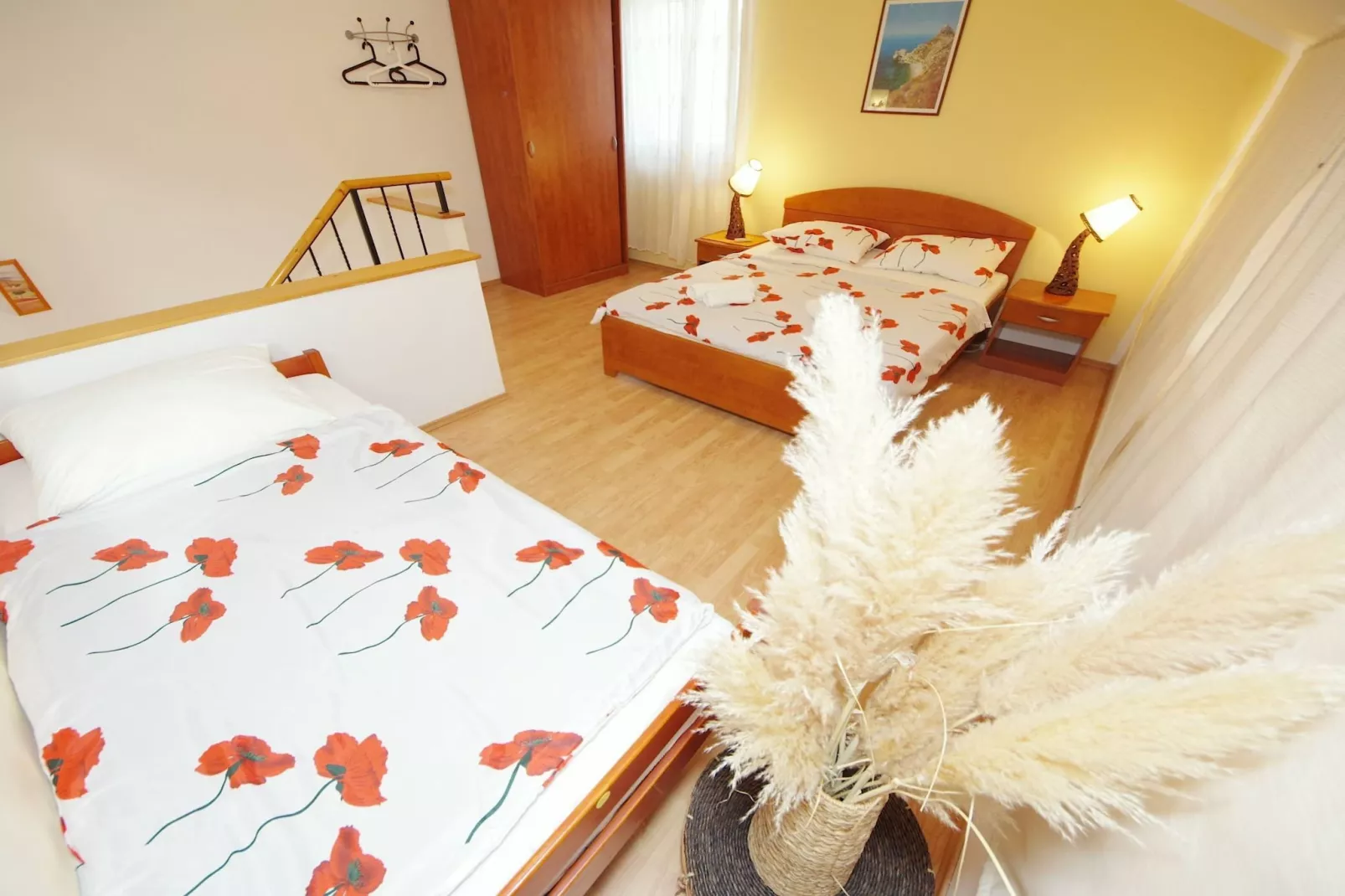 Seafront Apartments Deveron - Studio Apartment with Balcony and Sea View (Jelsa)-Bedroom