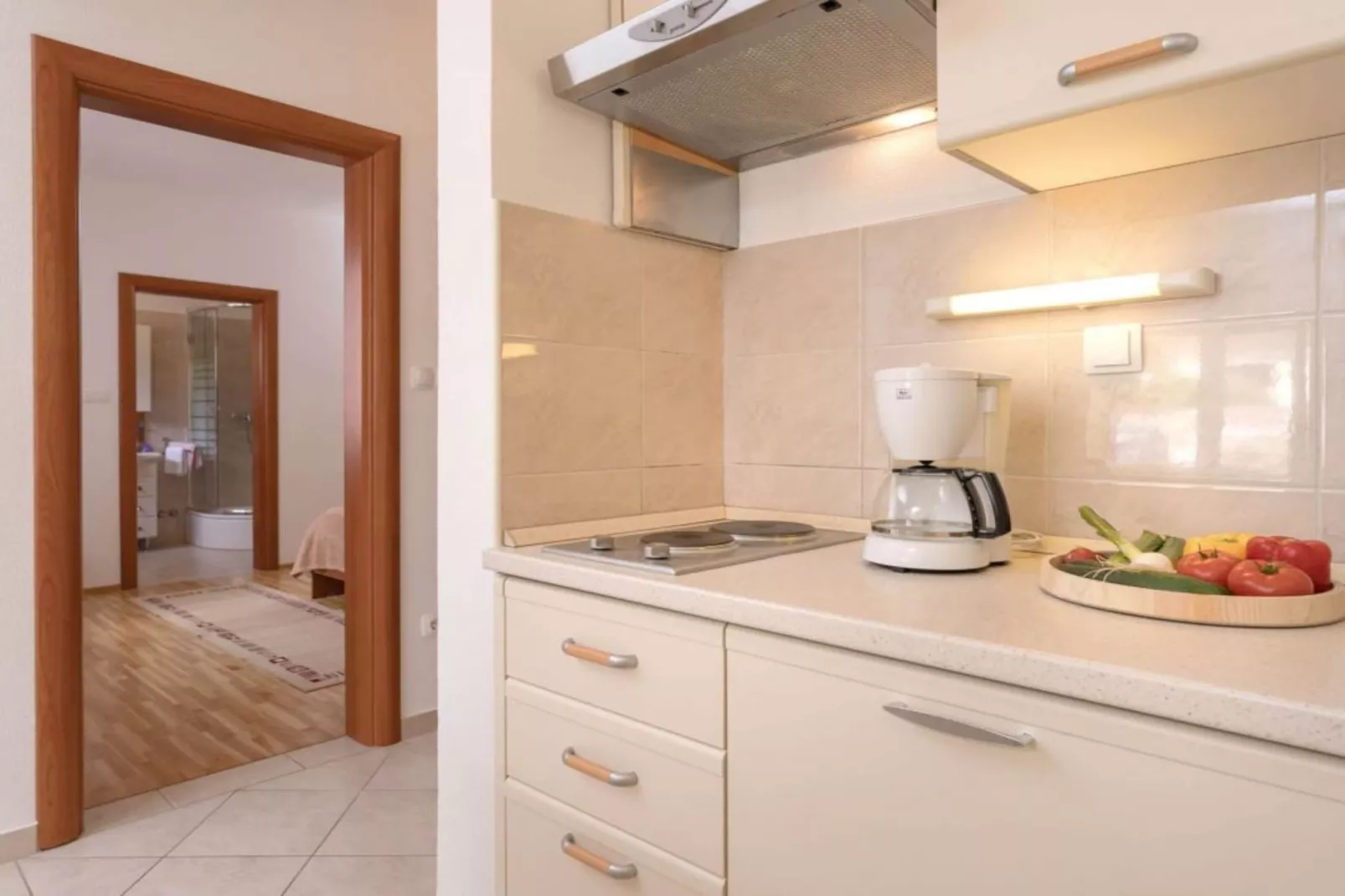 One Bedroom Apartment with Balcony 3-Küche