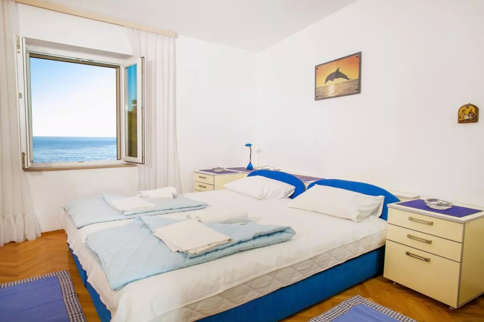 Comfortable Stay with Sea View in Petrovac  - One Bedroom Apartment  3-Bedroom