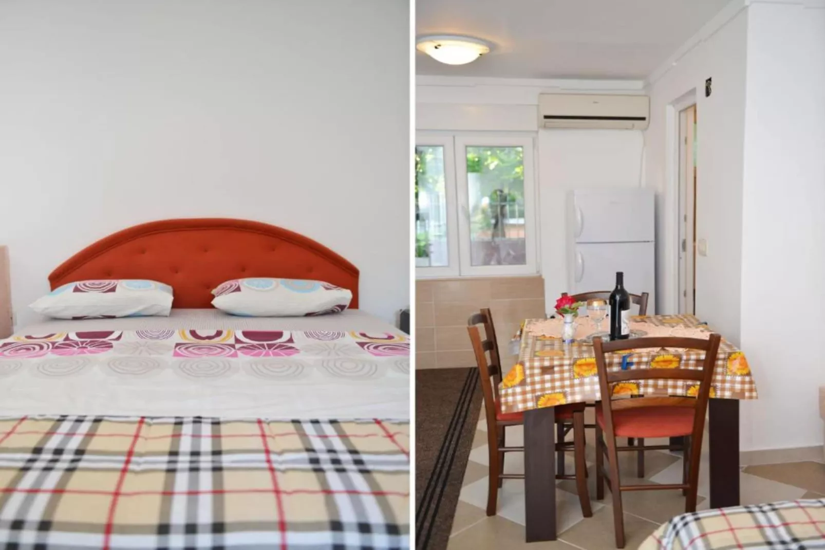 Tivat Bliss Apartments Close to Beach - Studio with Balcony-Schlafzimmer