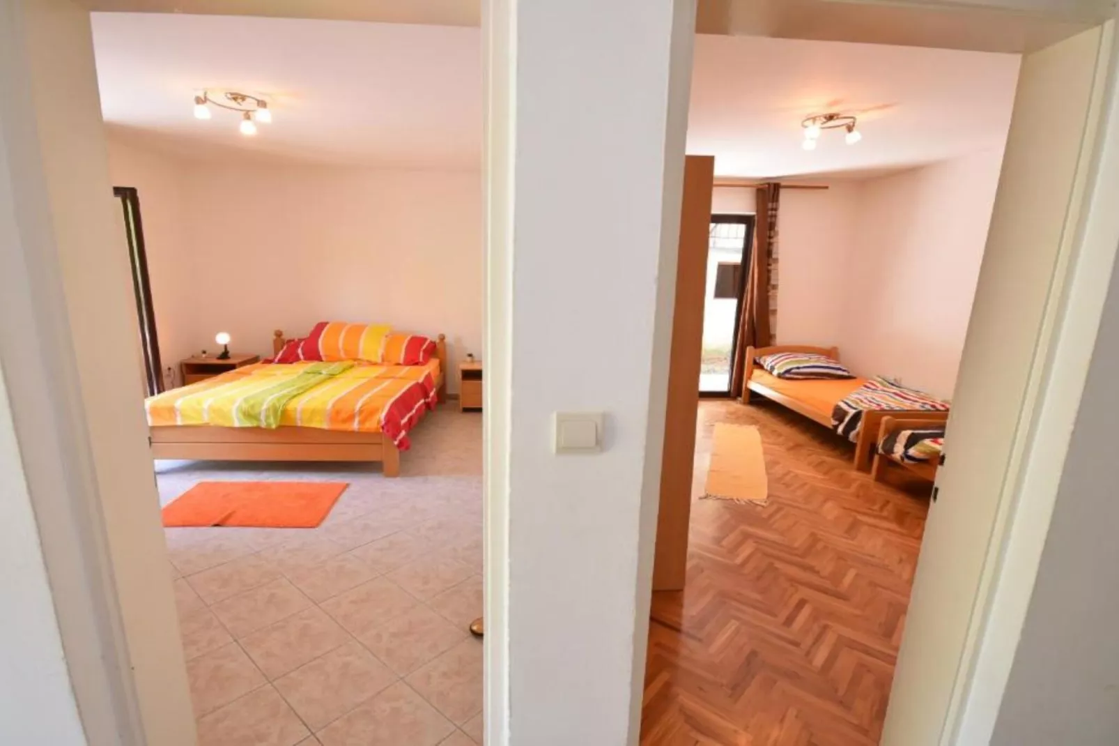 Cozy Igalo Retreat Ideal for Families - Two Bedroom Apartment-Bedroom