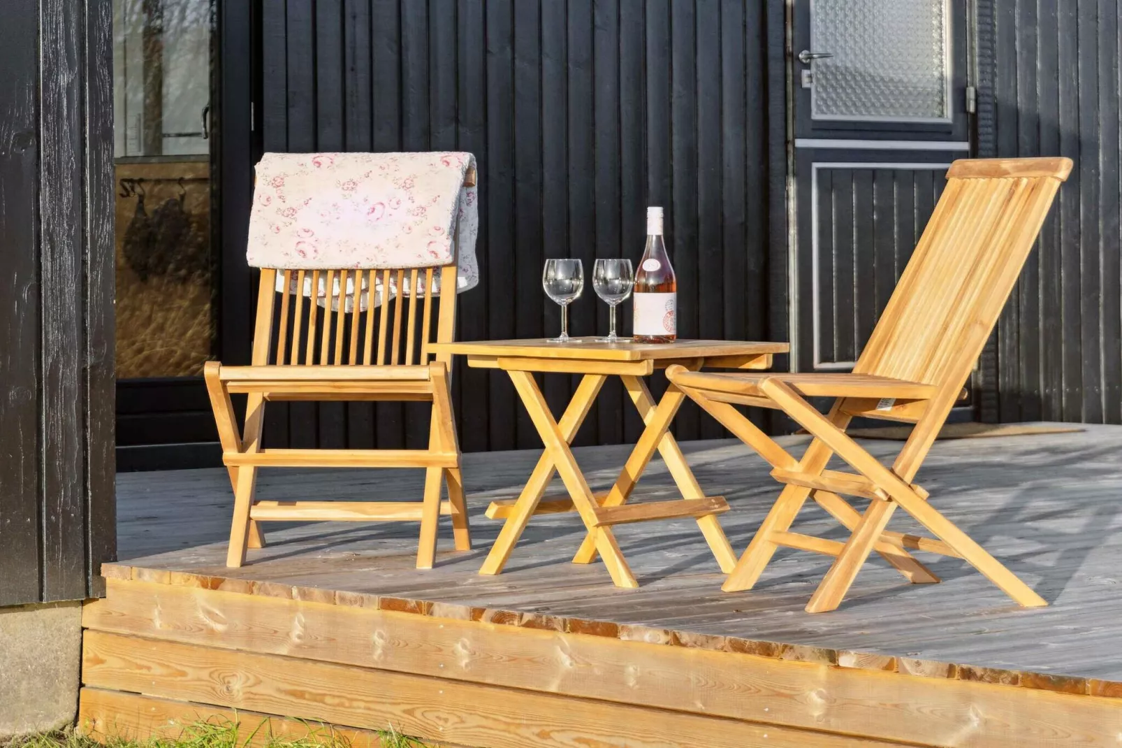 5 Sterne Ferienhaus in Rønde-Im Freien