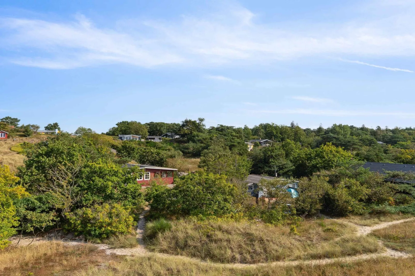 5 Sterne Ferienhaus in Aakirkeby-Im Freien