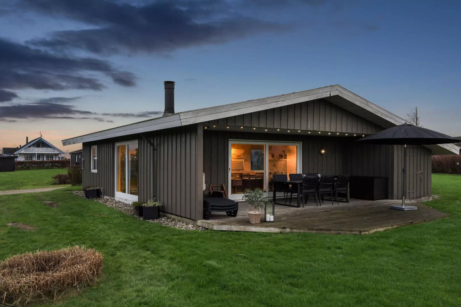 5 Sterne Ferienhaus in Assens-Im Freien