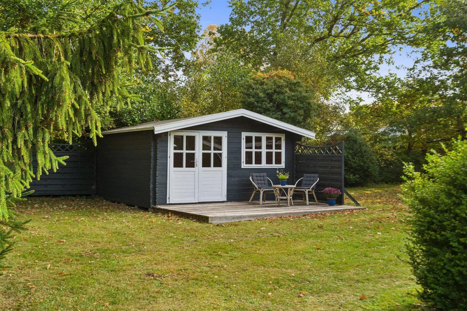 5 Sterne Ferienhaus in Glesborg-Im Freien