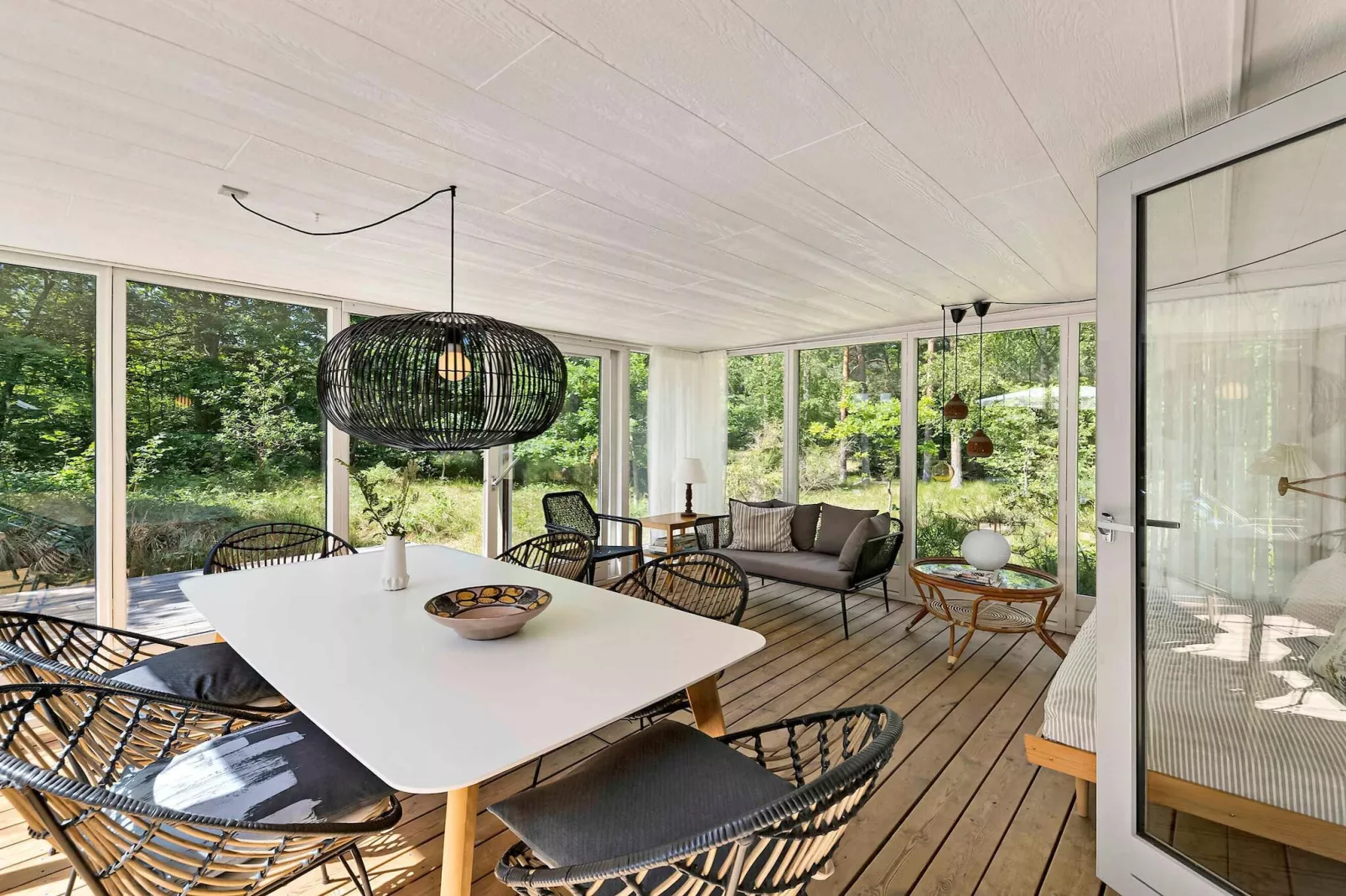 5 Sterne Ferienhaus in Aakirkeby-Innenbereich