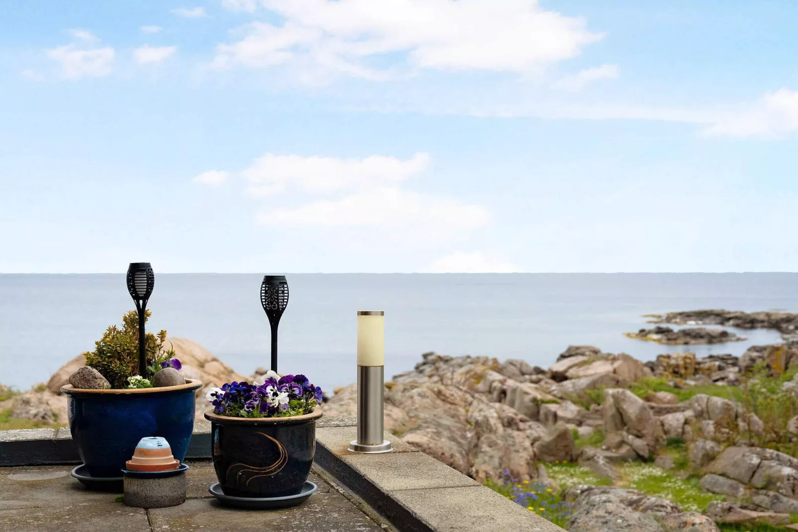 5 Sterne Ferienhaus in Allinge-Im Freien