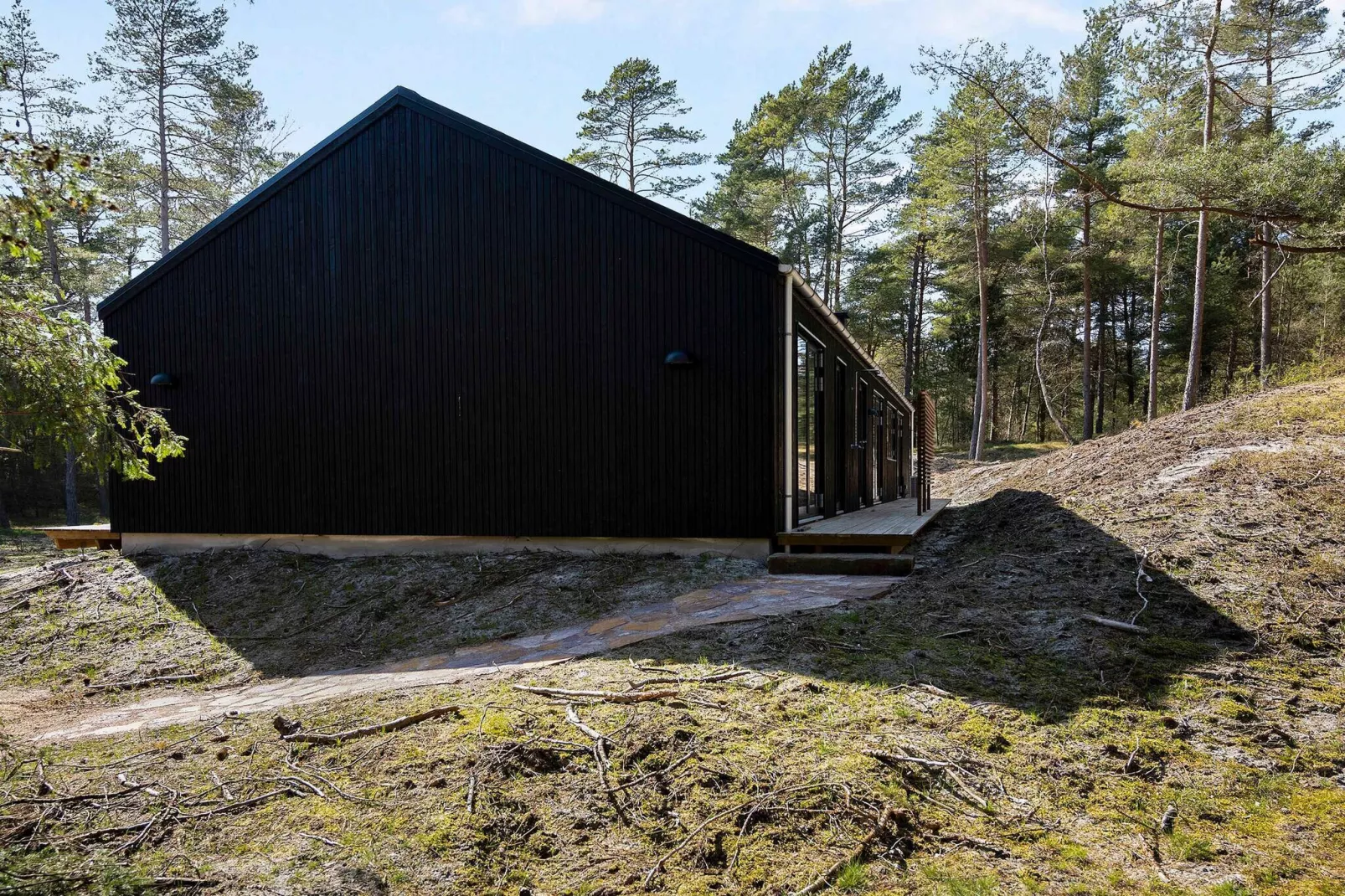 5 Sterne Ferienhaus in Nexø-Im Freien