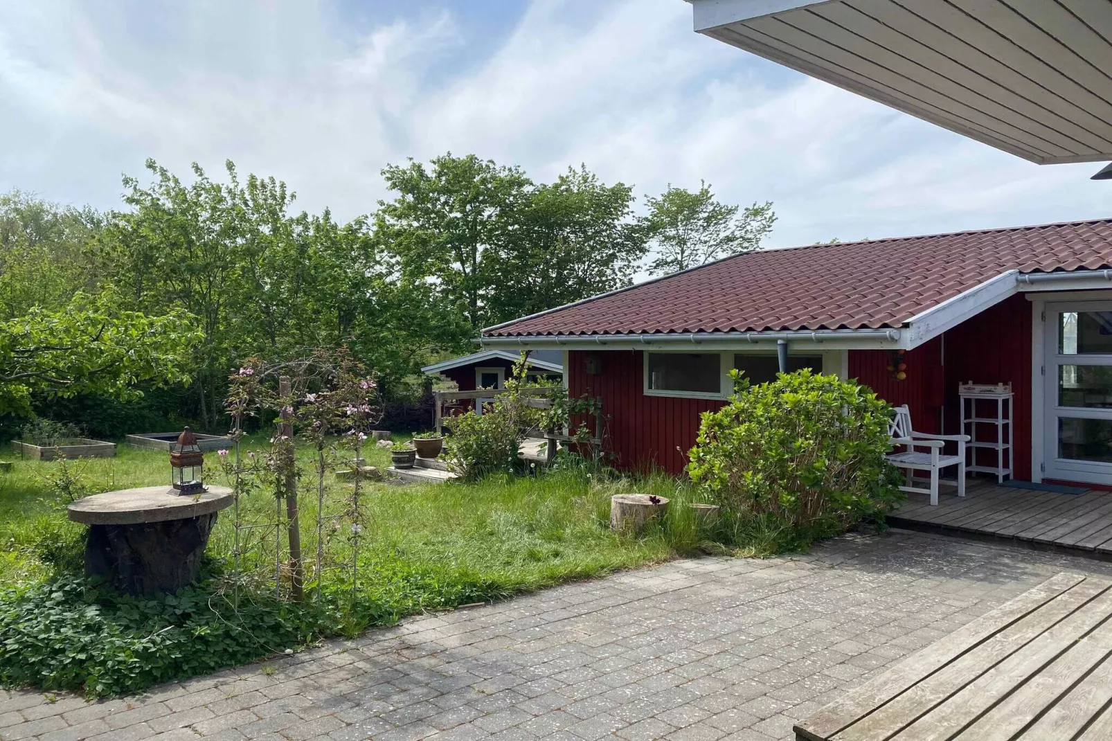 5 Sterne Ferienhaus in Orø-Im Freien