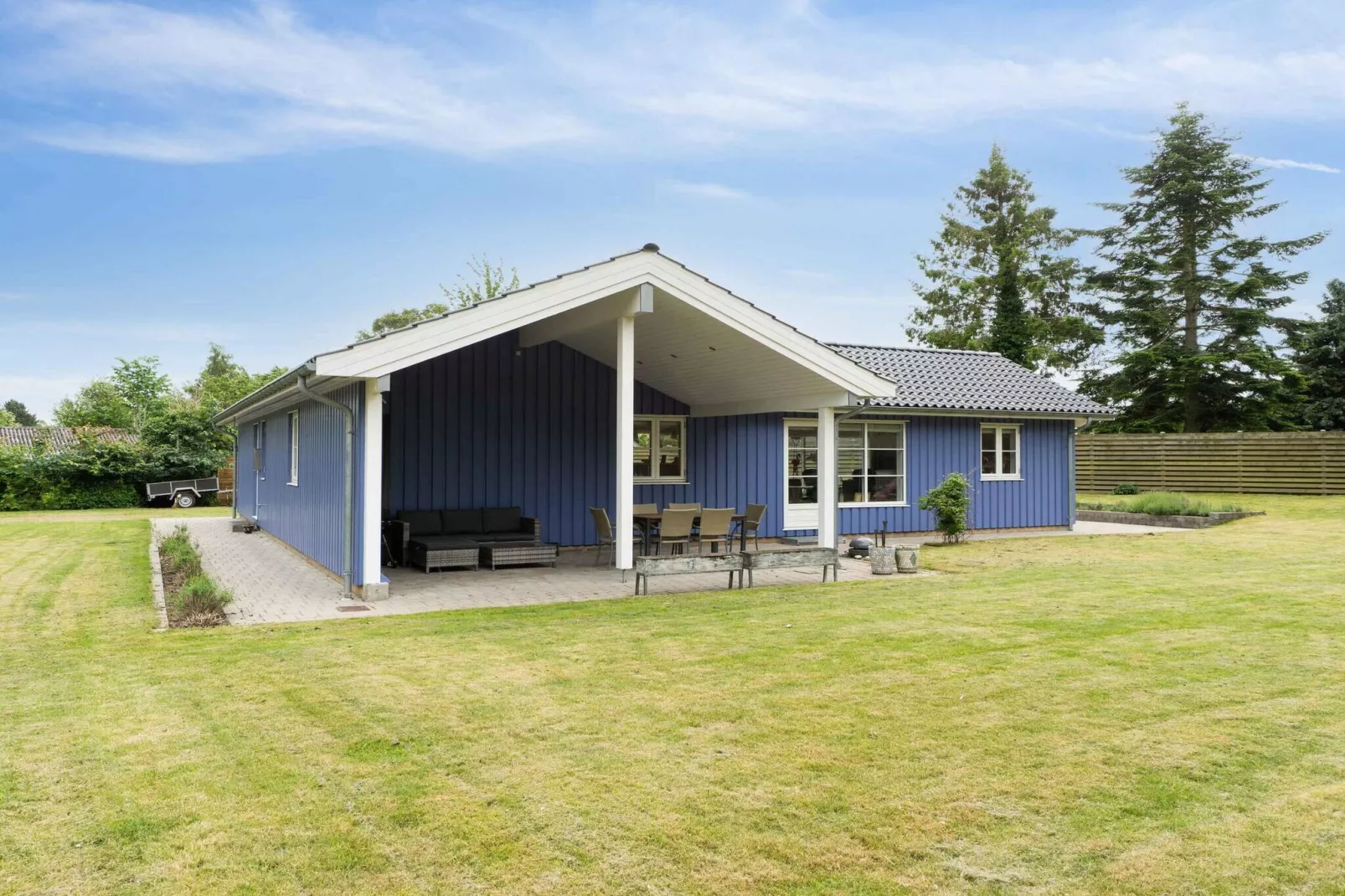 5 Sterne Ferienhaus in Nykøbing Sj-Im Freien