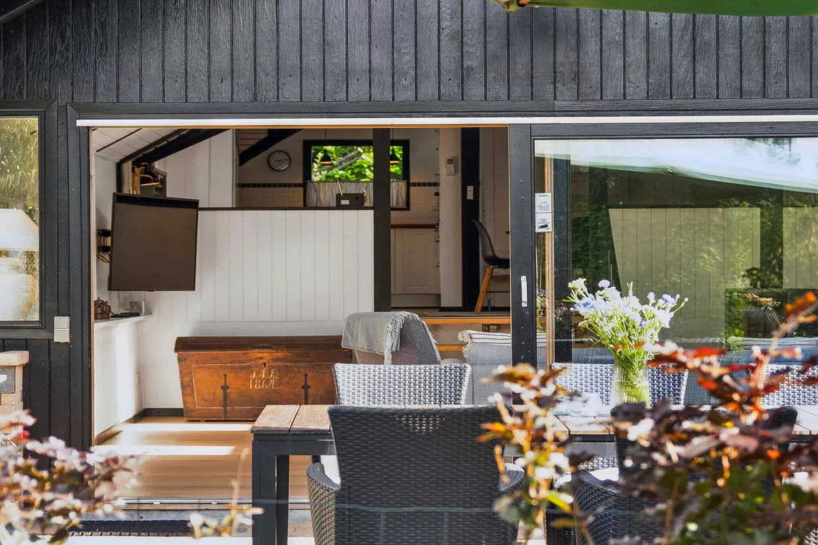 5 Sterne Ferienhaus in Nykøbing Sj-Im Freien