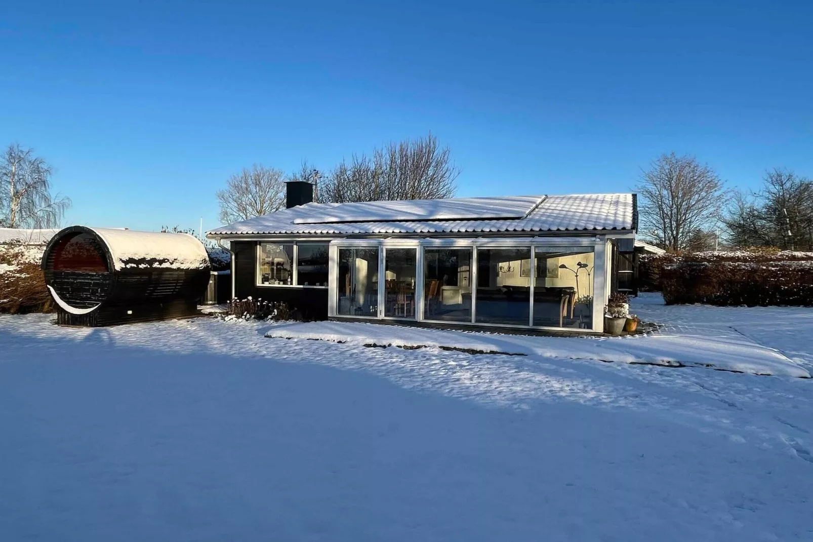 5 Sterne Ferienhaus in Nordborg-Im Freien