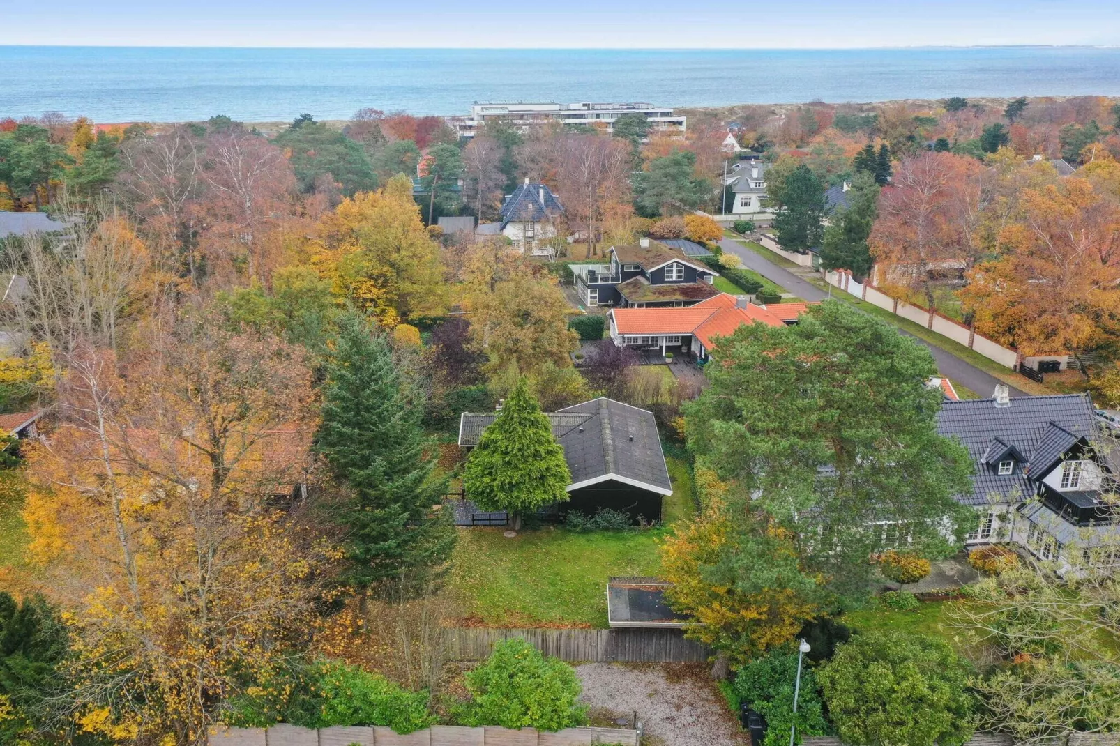 5 Sterne Ferienhaus in Hornbæk-Im Freien