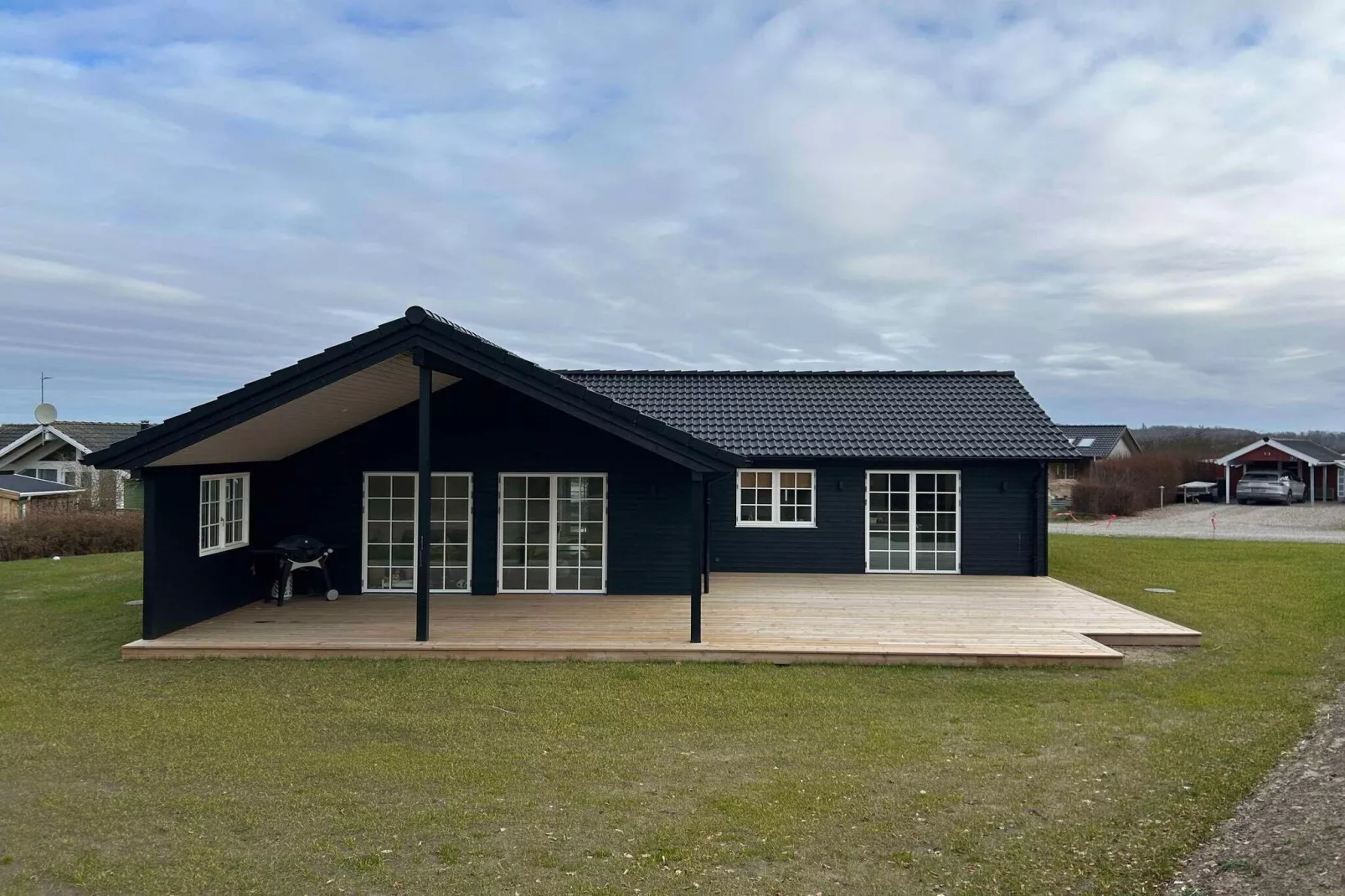 5 Sterne Ferienhaus in Assens-Im Freien