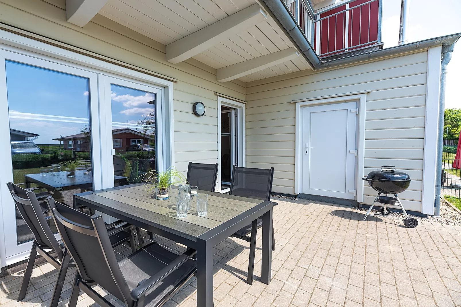 Ferienhaus in Dagebüll - Typ D-Terrasse / balcon