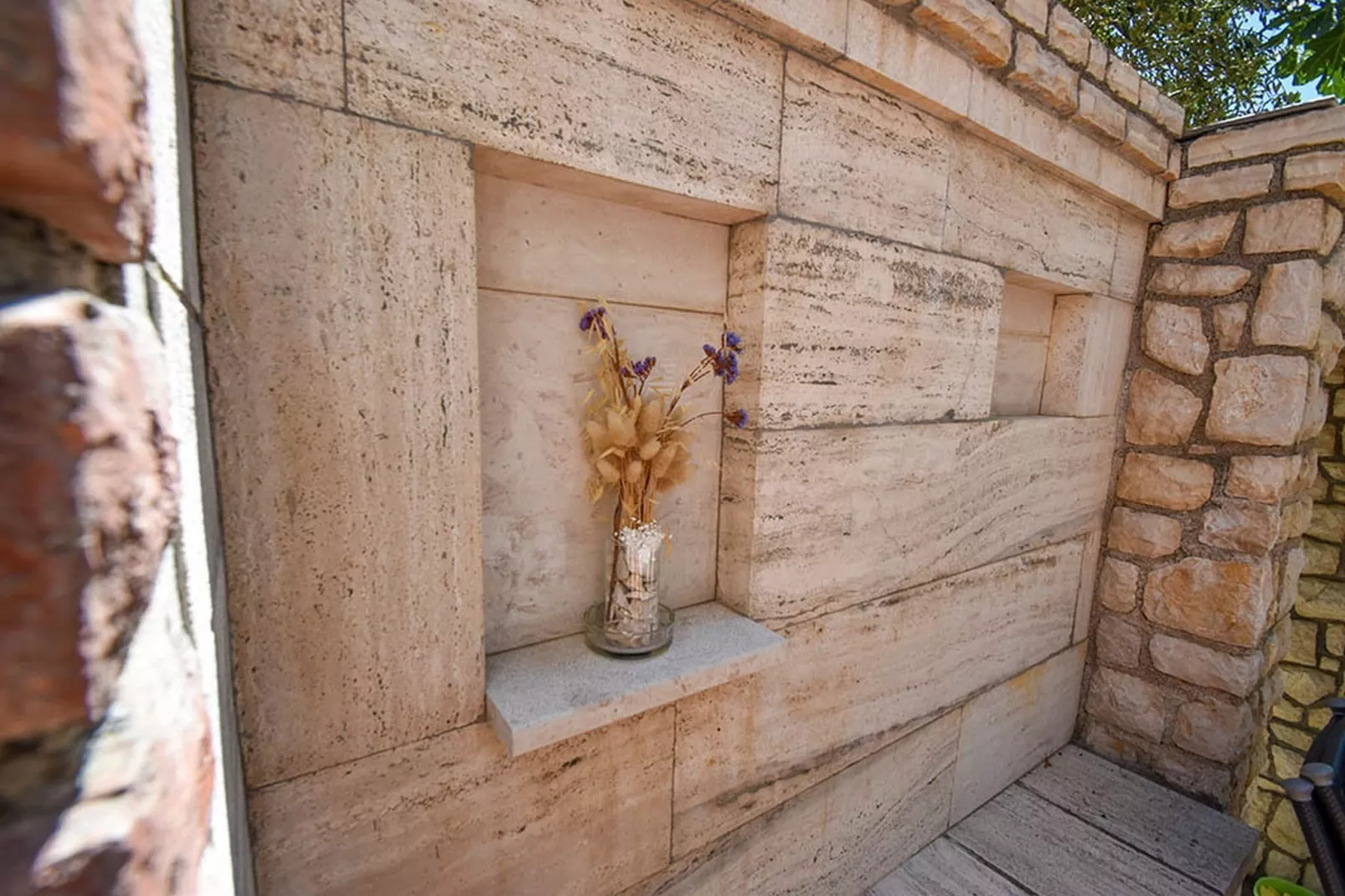 Apartments Jaklin -  Studio Apartment with Balcony and Sea View C-Gardens in summer