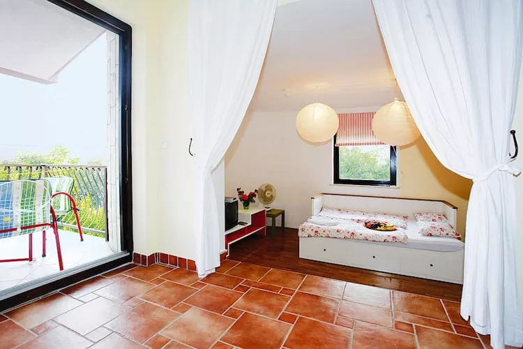 Apartments Pontos, Jadranovo-Studio, A3, ca. 36 qm, für 3 Pers.-Bedroom