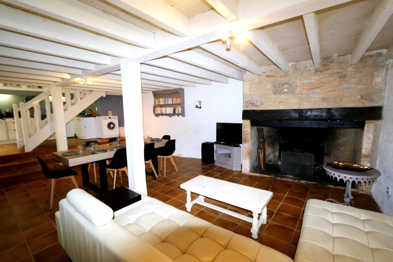 Gite Traban Bas-Living room