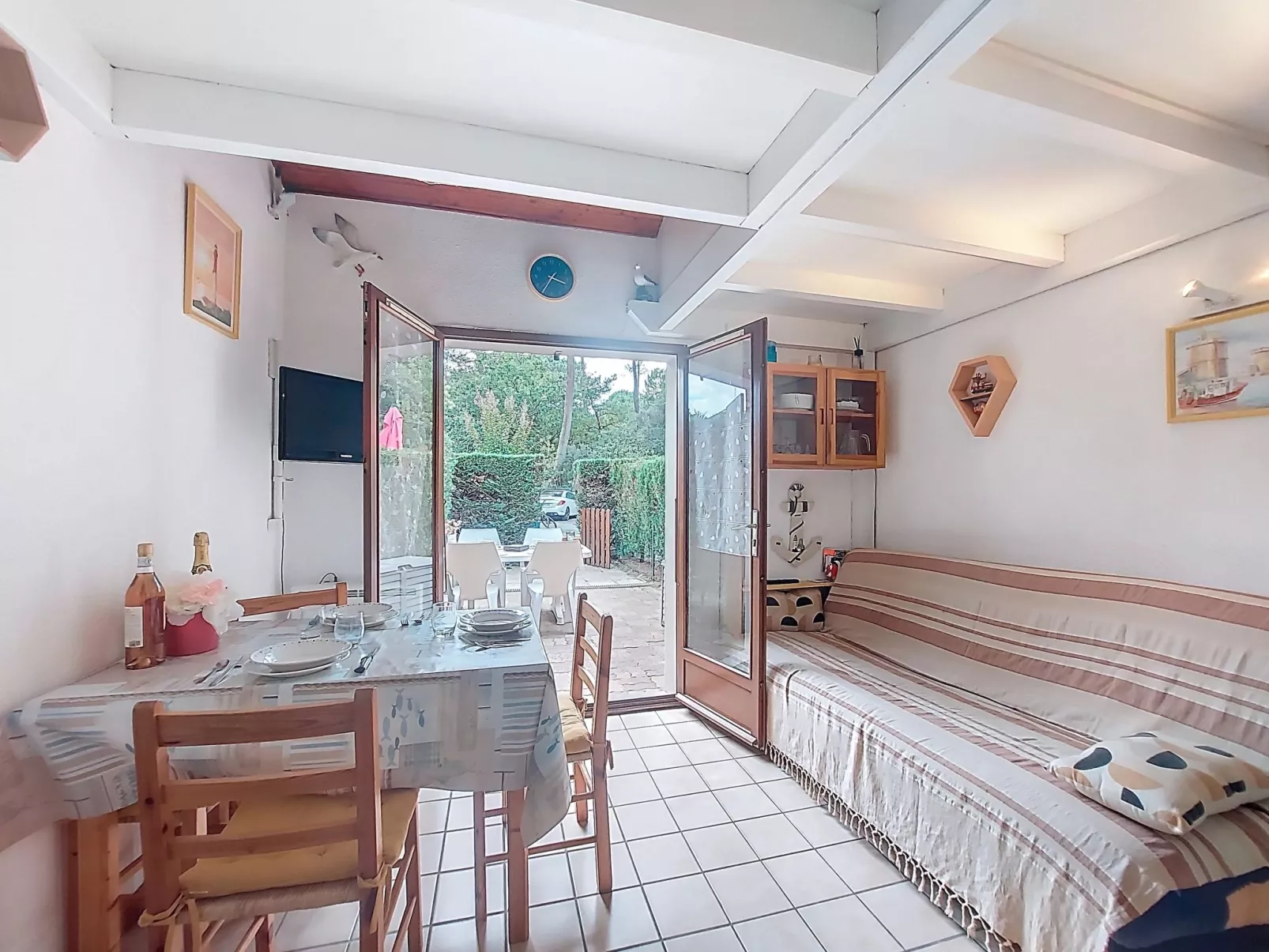 Les Villas de La Palmyre-Drinnen