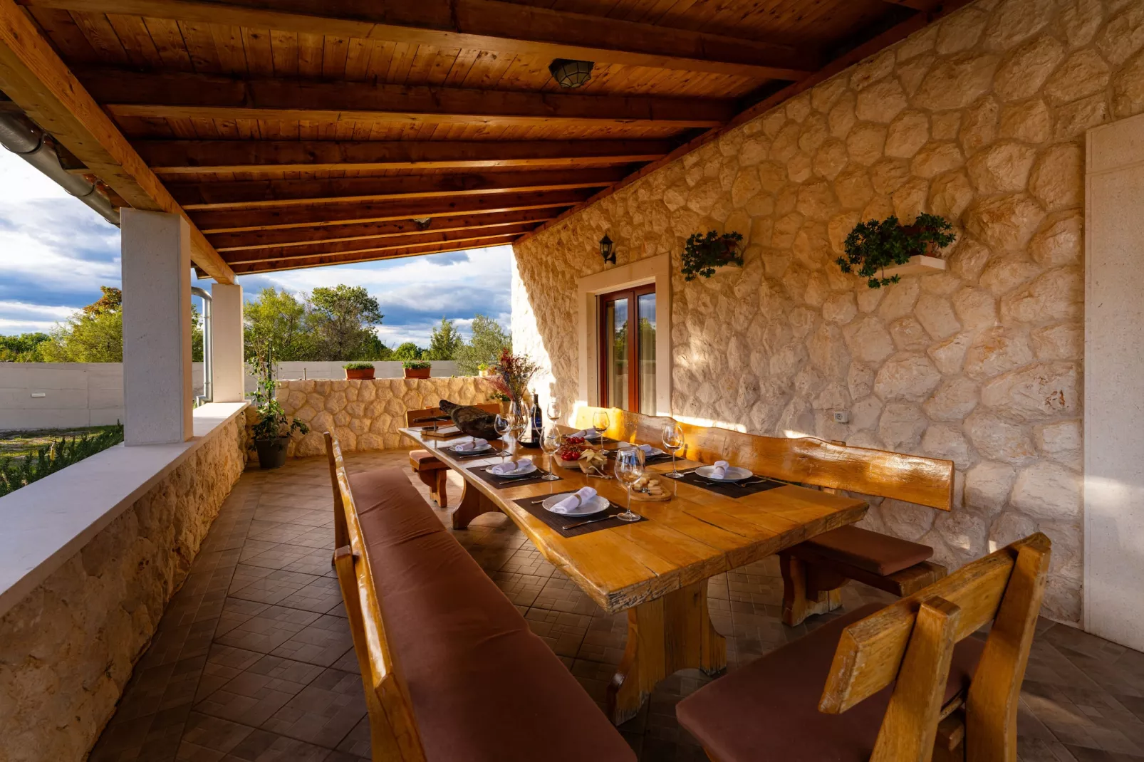 Villa Marijana-Terrasse/Balkon