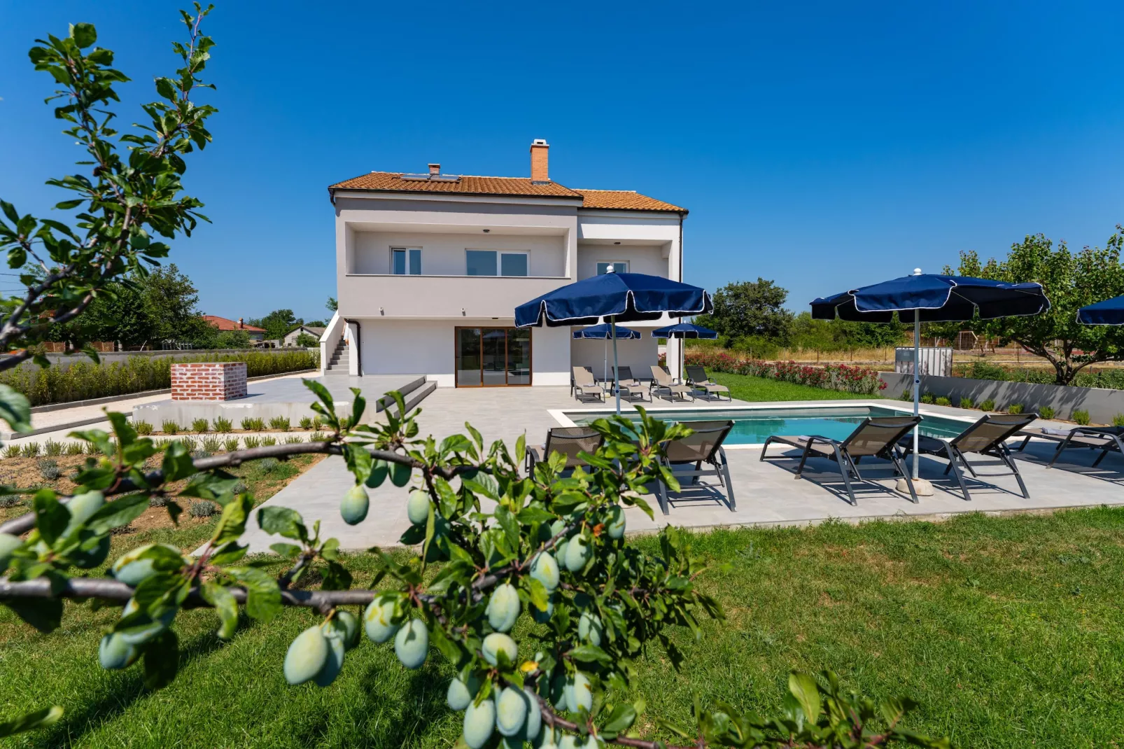 Villa Campi Dalmatia-Extérieur été
