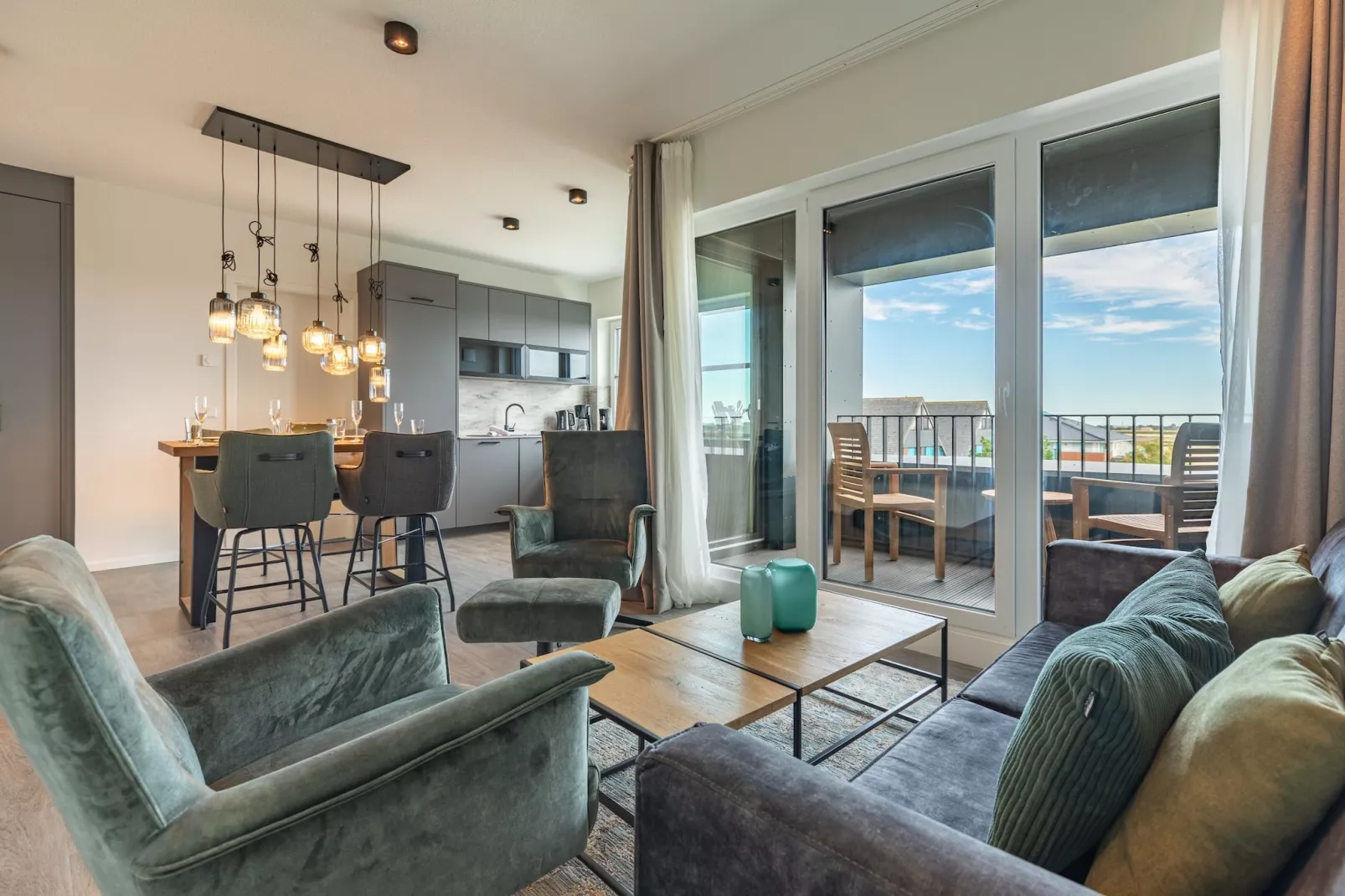 Wattblick de Luxe auf Nordstrand-Salon