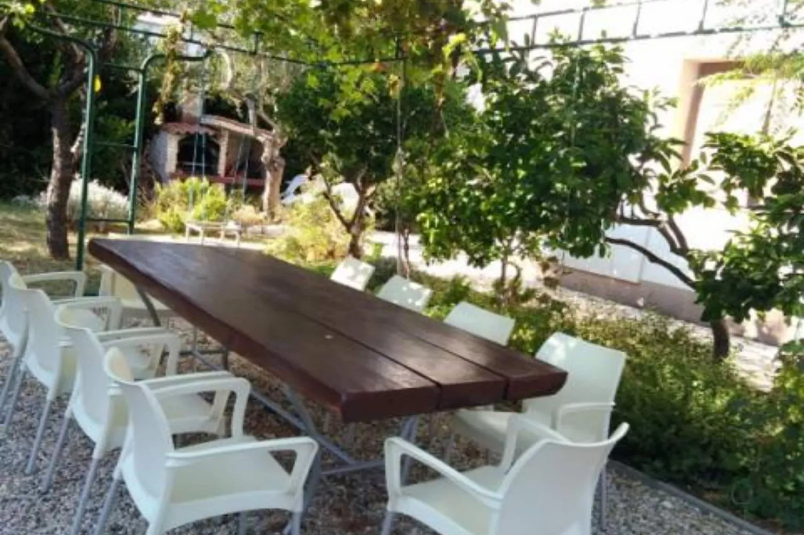 Apartments Verović Rab Banjol - Two Bedroom Apartment With Terrace (A2)-Gardens in summer