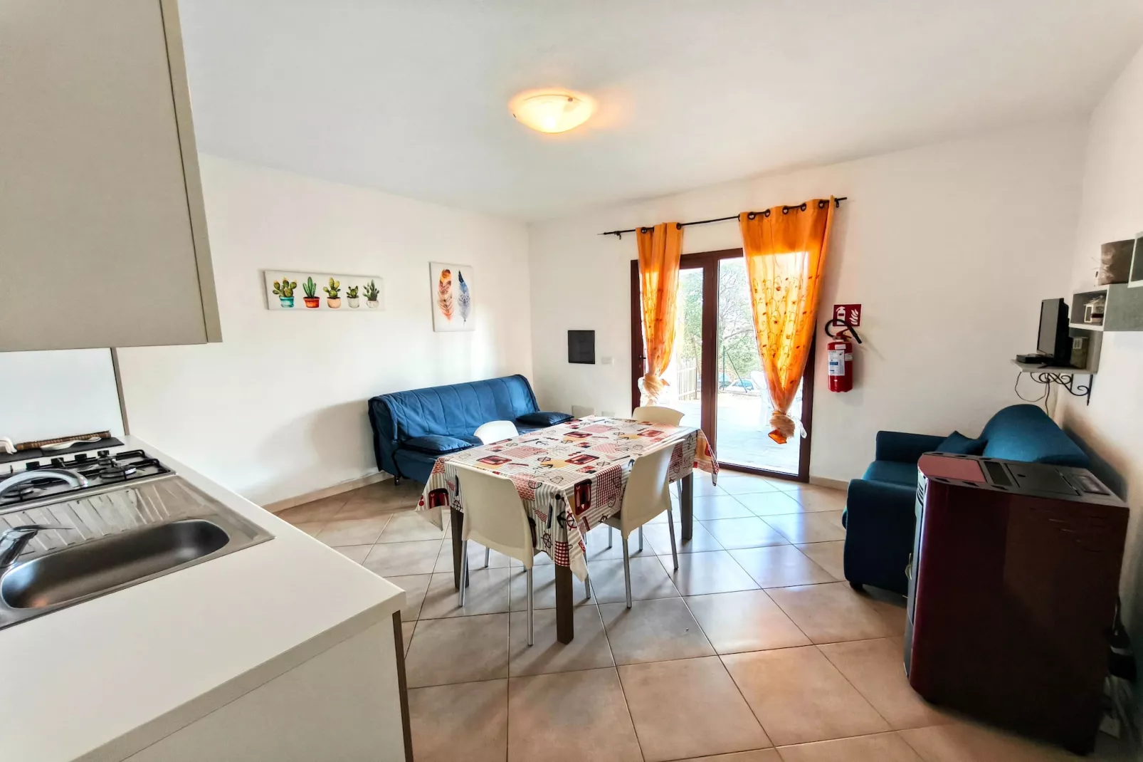 Le Villette di San Gavino PT1-Wohnzimmer