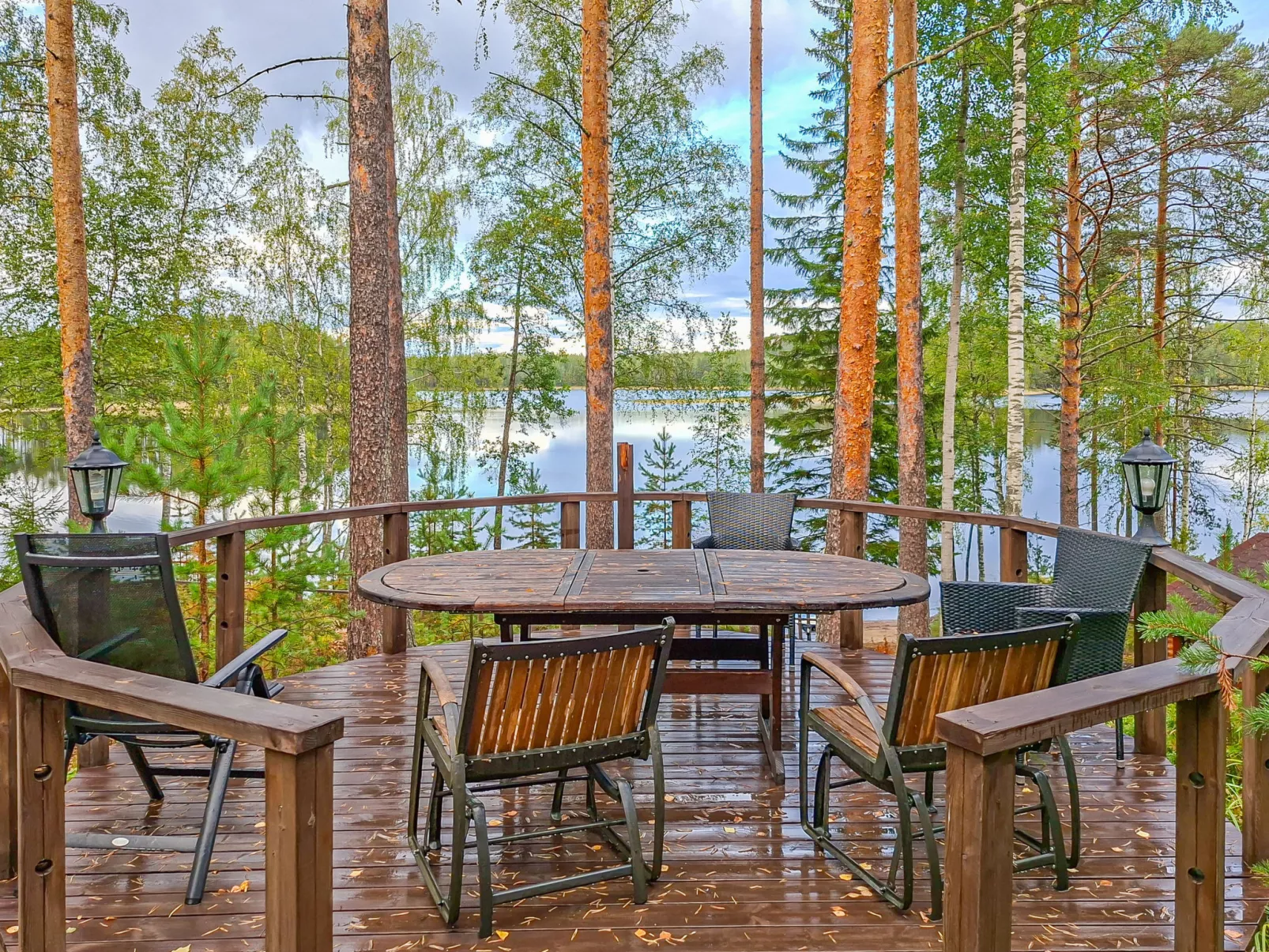 Villa joutsen-Drinnen