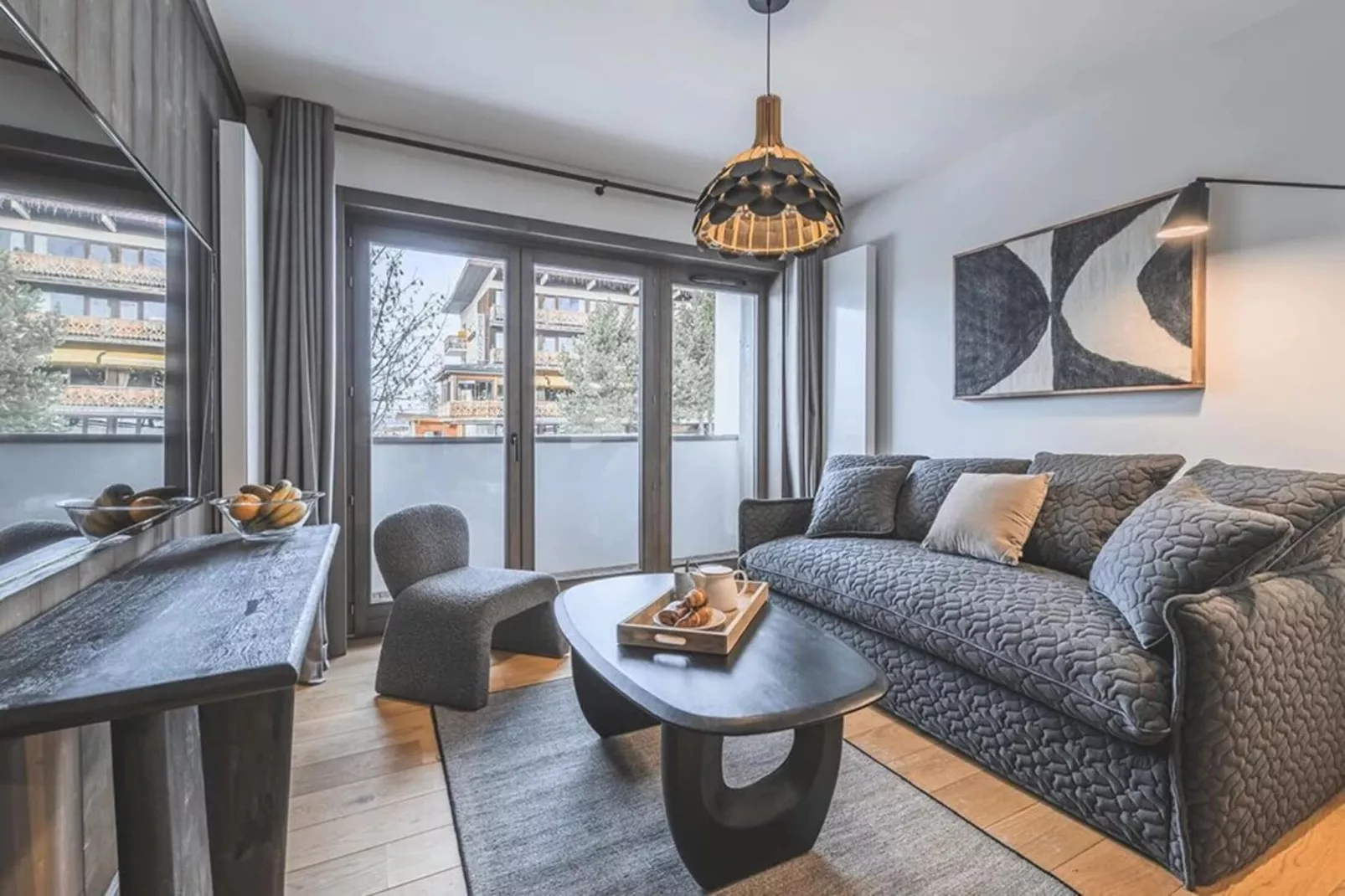 PLAN PEISEY Le Quartz A48S-Wohnzimmer