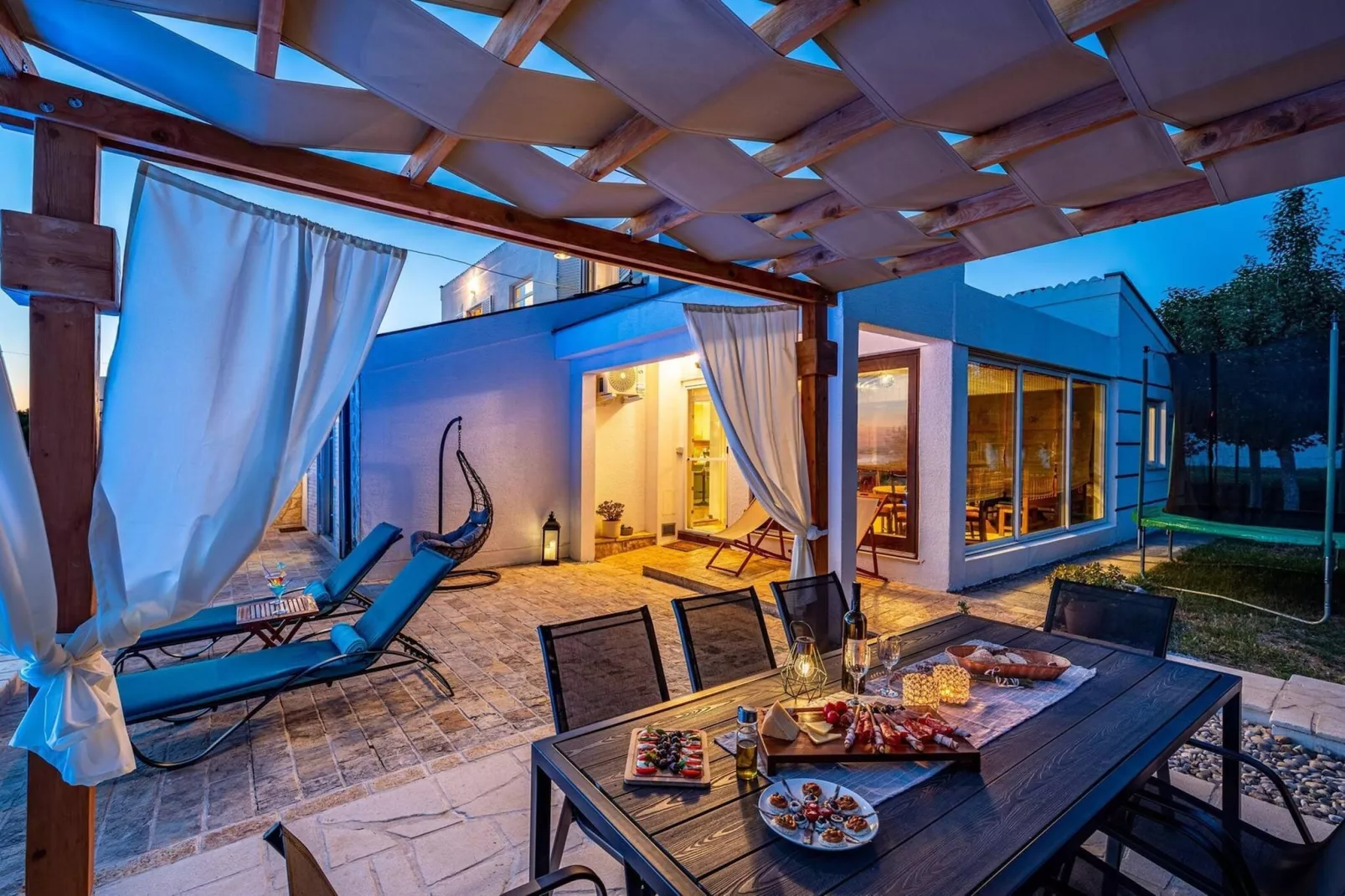 Sea view Villa Elia-Terrasse/Balkon