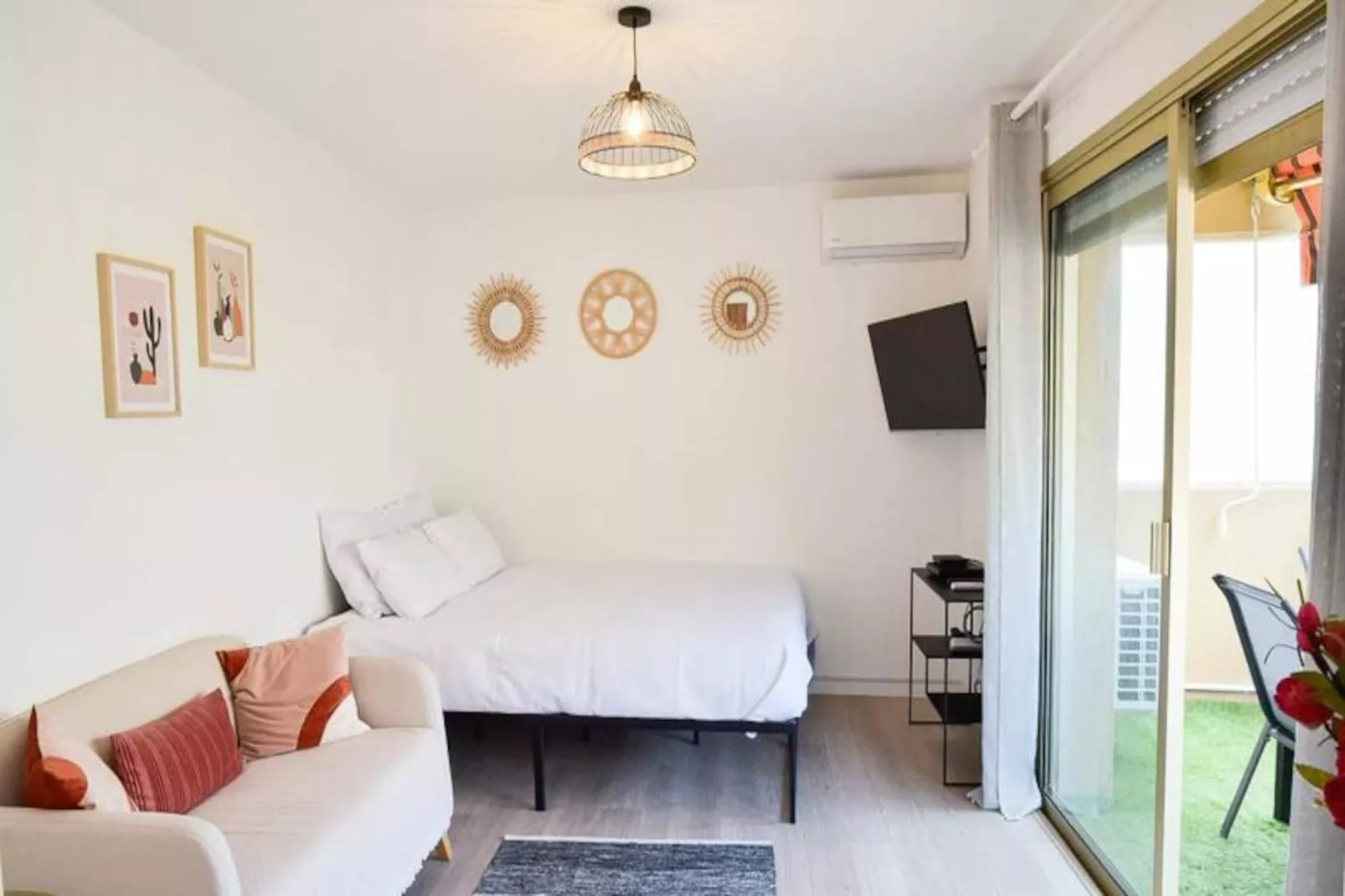 Résidence Palm Beach Studio Avec Terrasse A 150m Des Plages-Non tagué