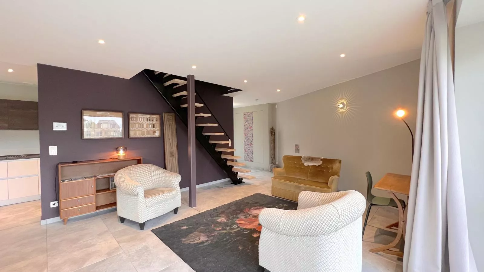 Achter de Hegge-Wohnzimmer