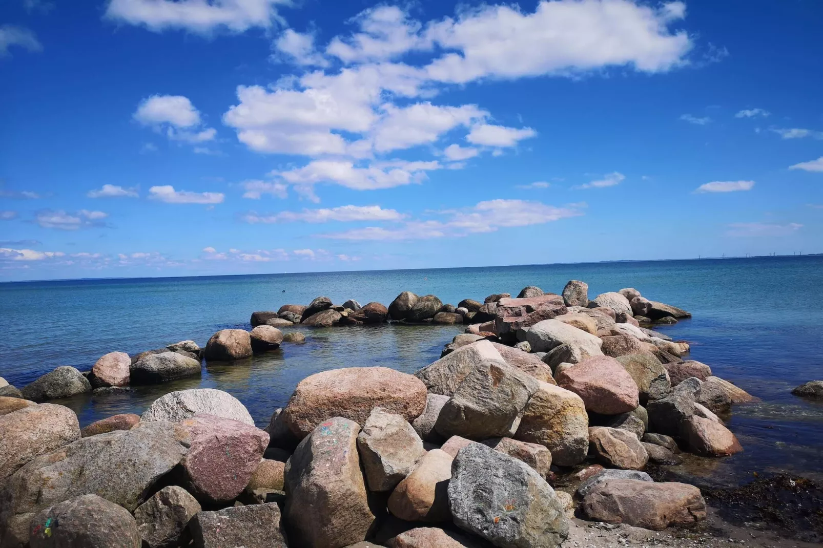 8 person holiday home in Odder-Water view