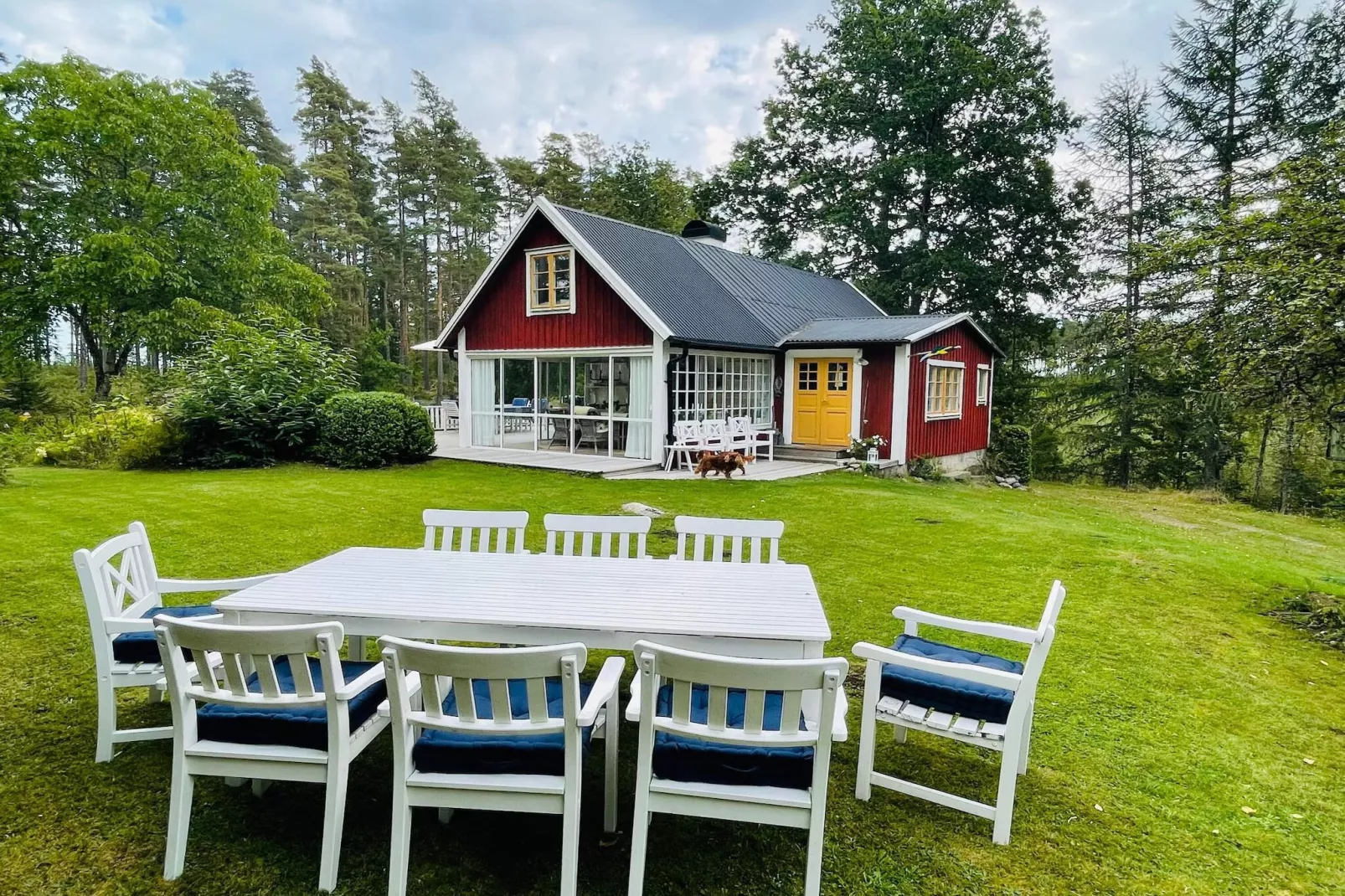 7 person holiday home in HALLABRO - Outdoor