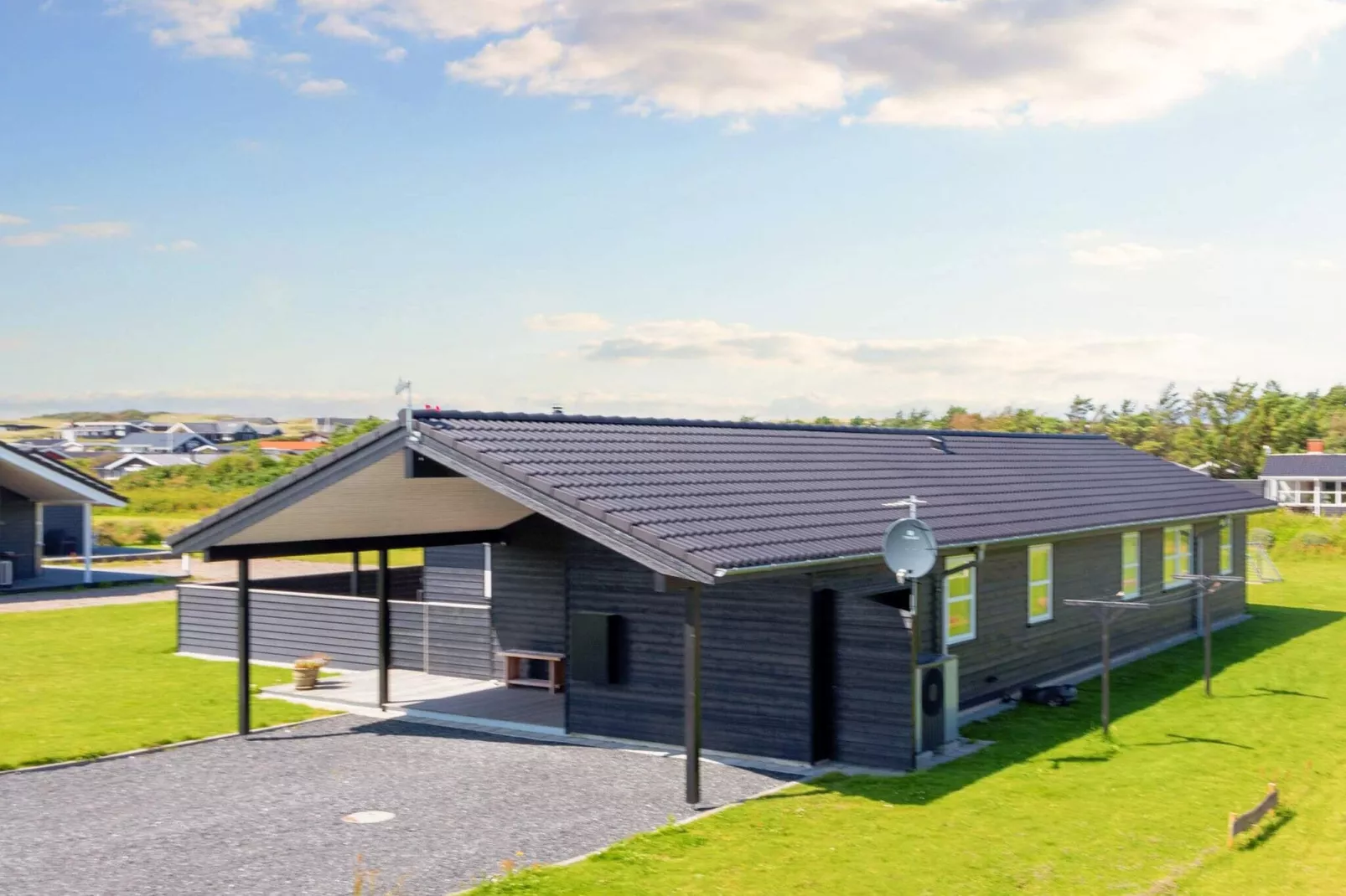 10 Personen Ferienhaus in Løkken-Aussicht