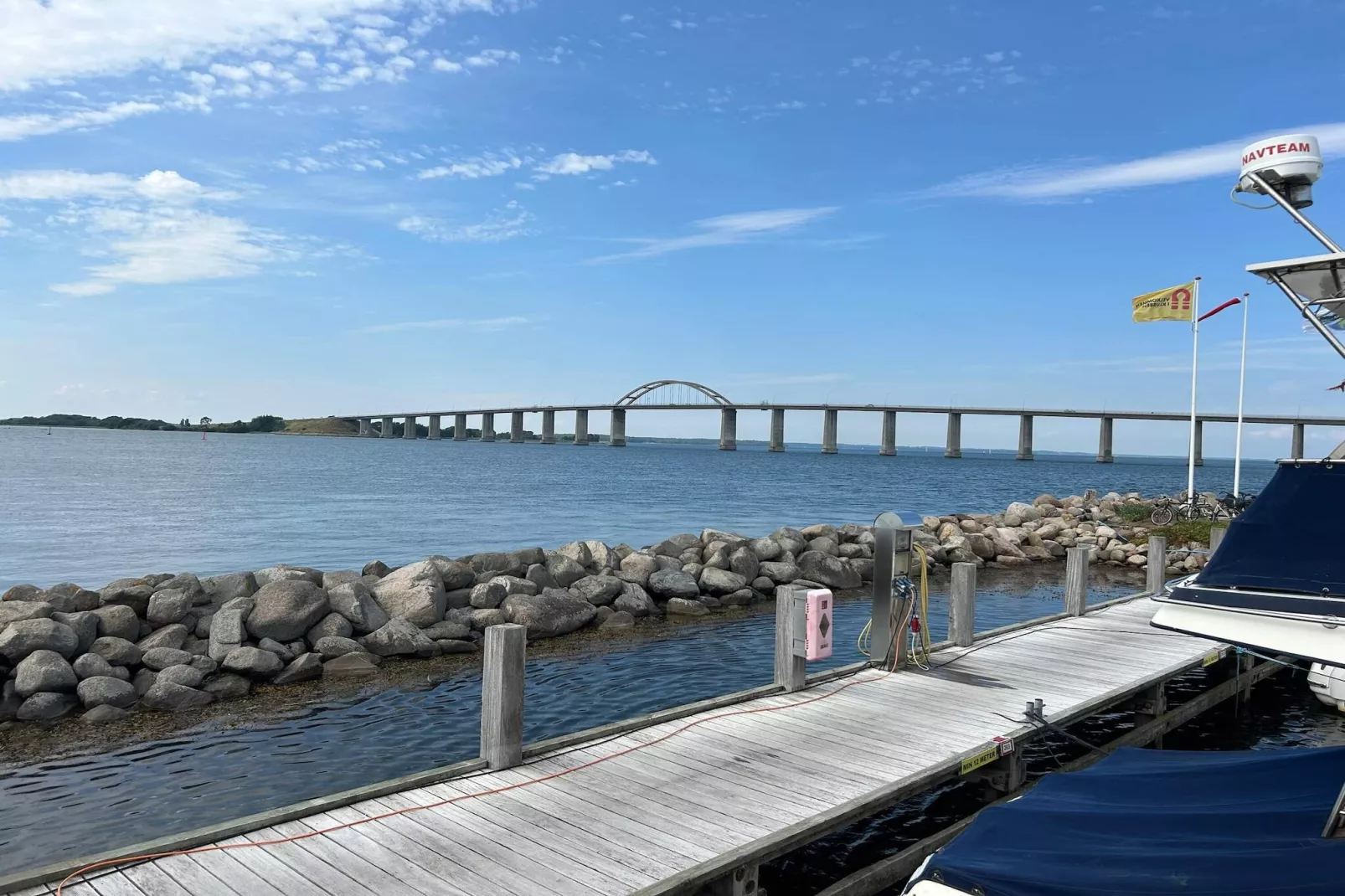 Maison de vacances pour 4 a Rudkøbing-By Traum-Vue sur l'eau