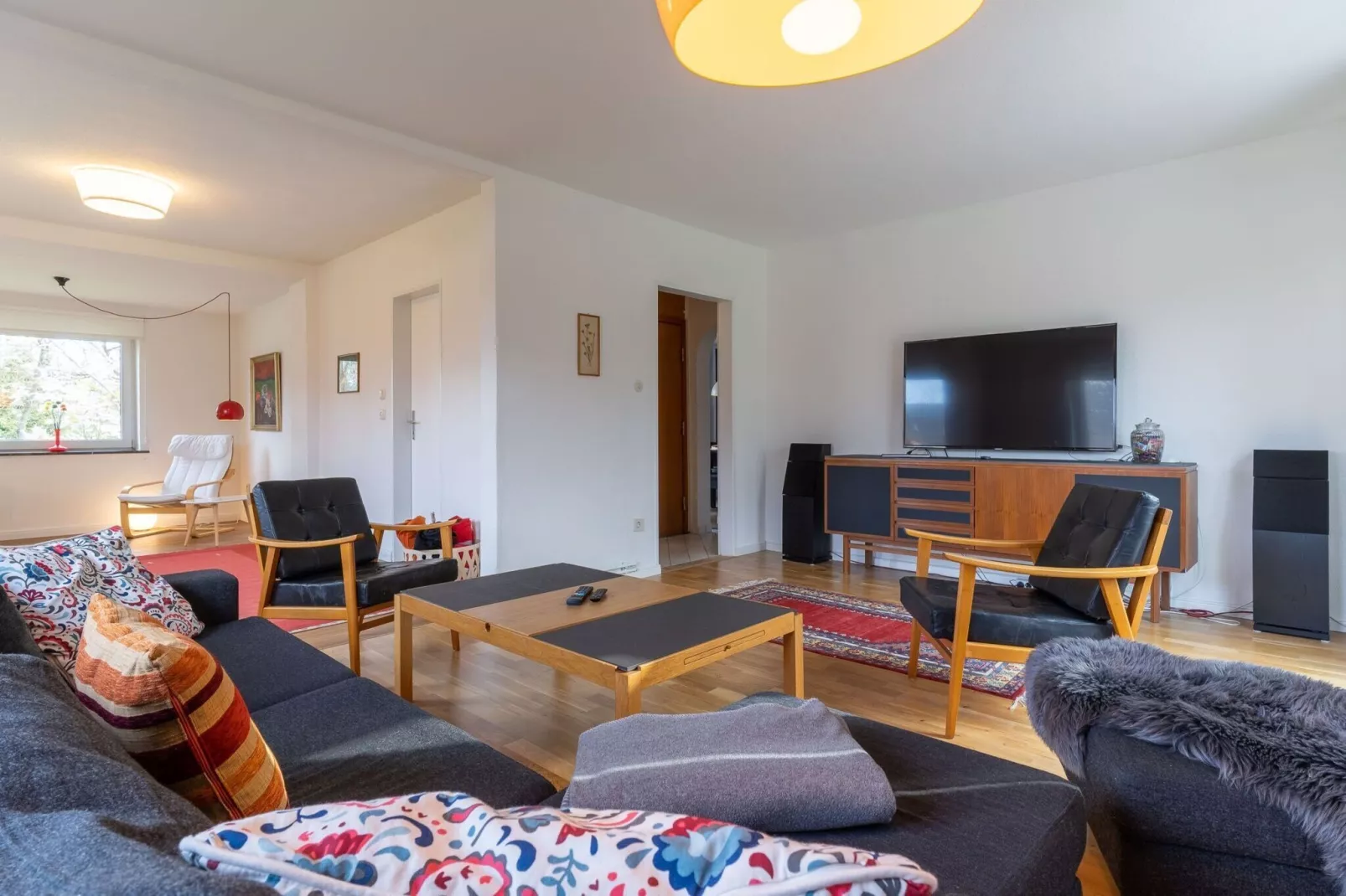 Ferienhaus Apfelgarten Garding-Wohnzimmer