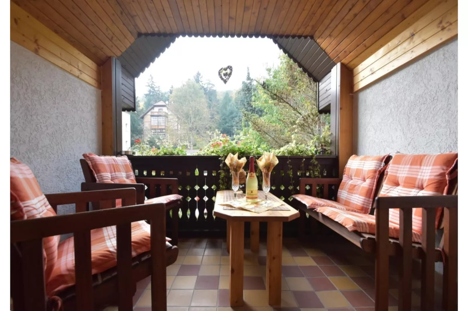 Blankenburg-Terrasse/Balkon