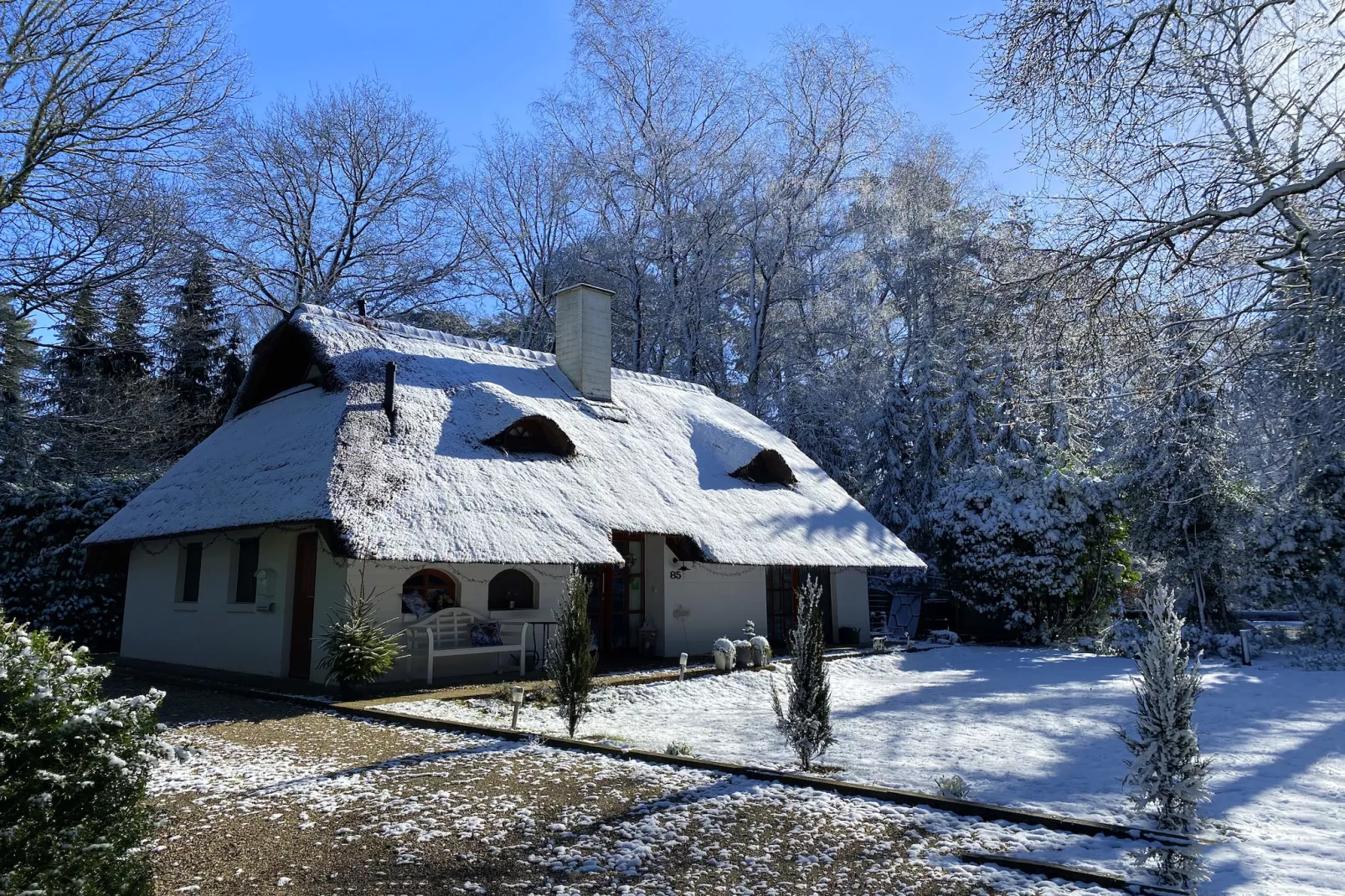 Boschhuys-Außenbereich Winter