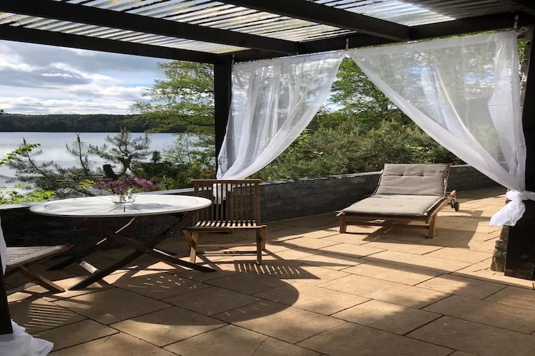 Bungalow Bieszkowice-Terrasse / balcon