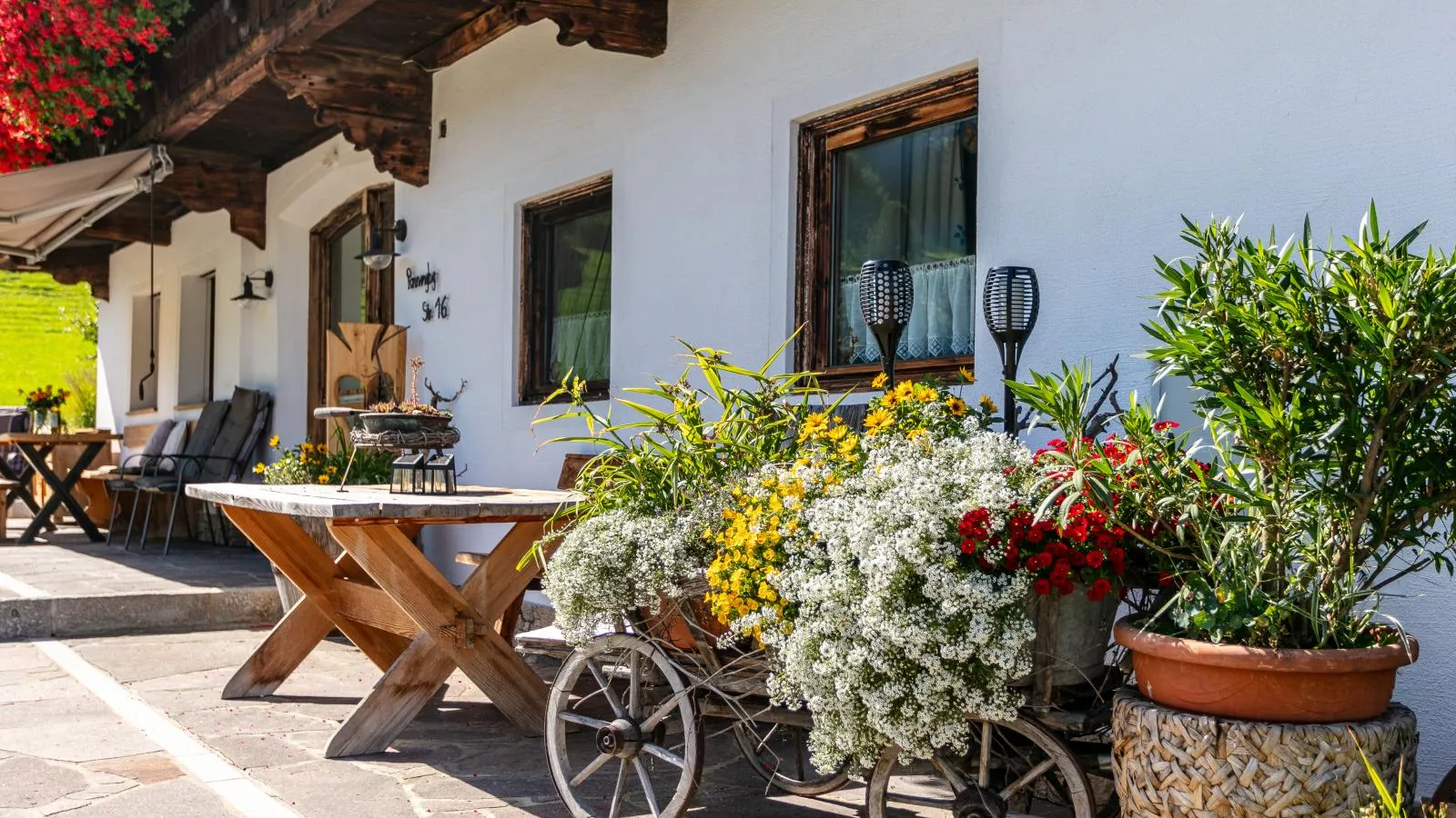 Anna Maria-Terrasse/Balkon